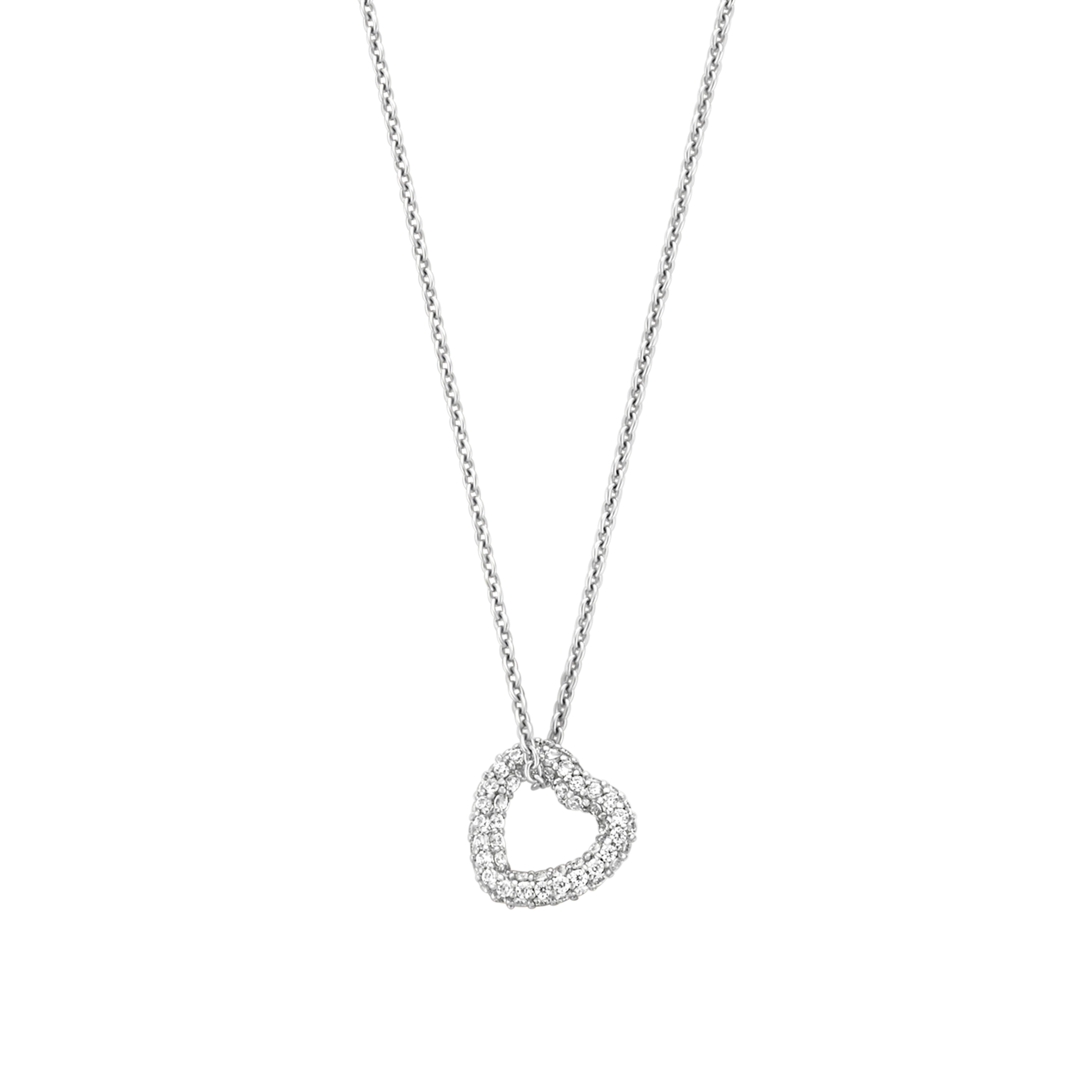 Zirkonia Hartjes Ketting - Image 6