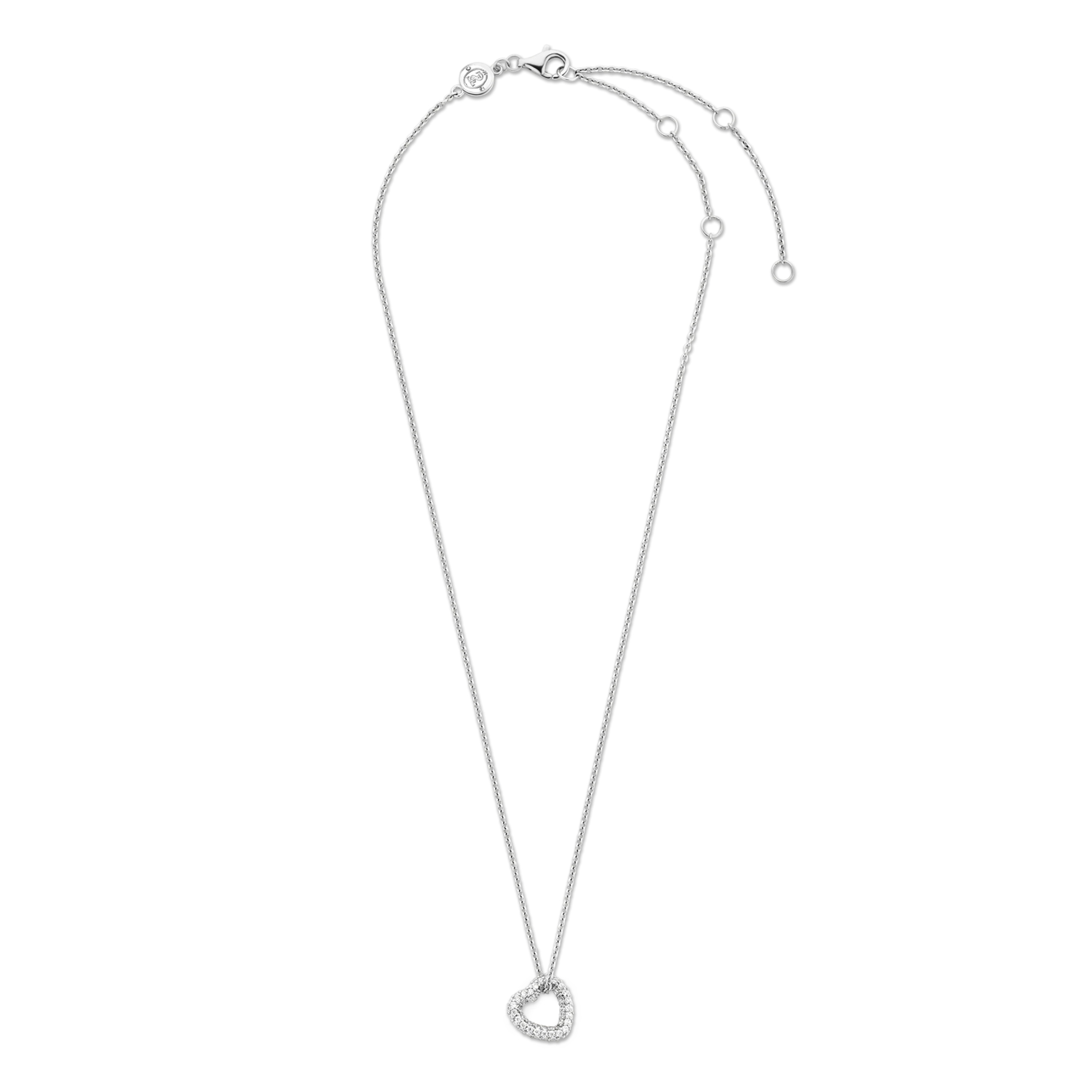 Zirkonia Hartjes Ketting - Image 7