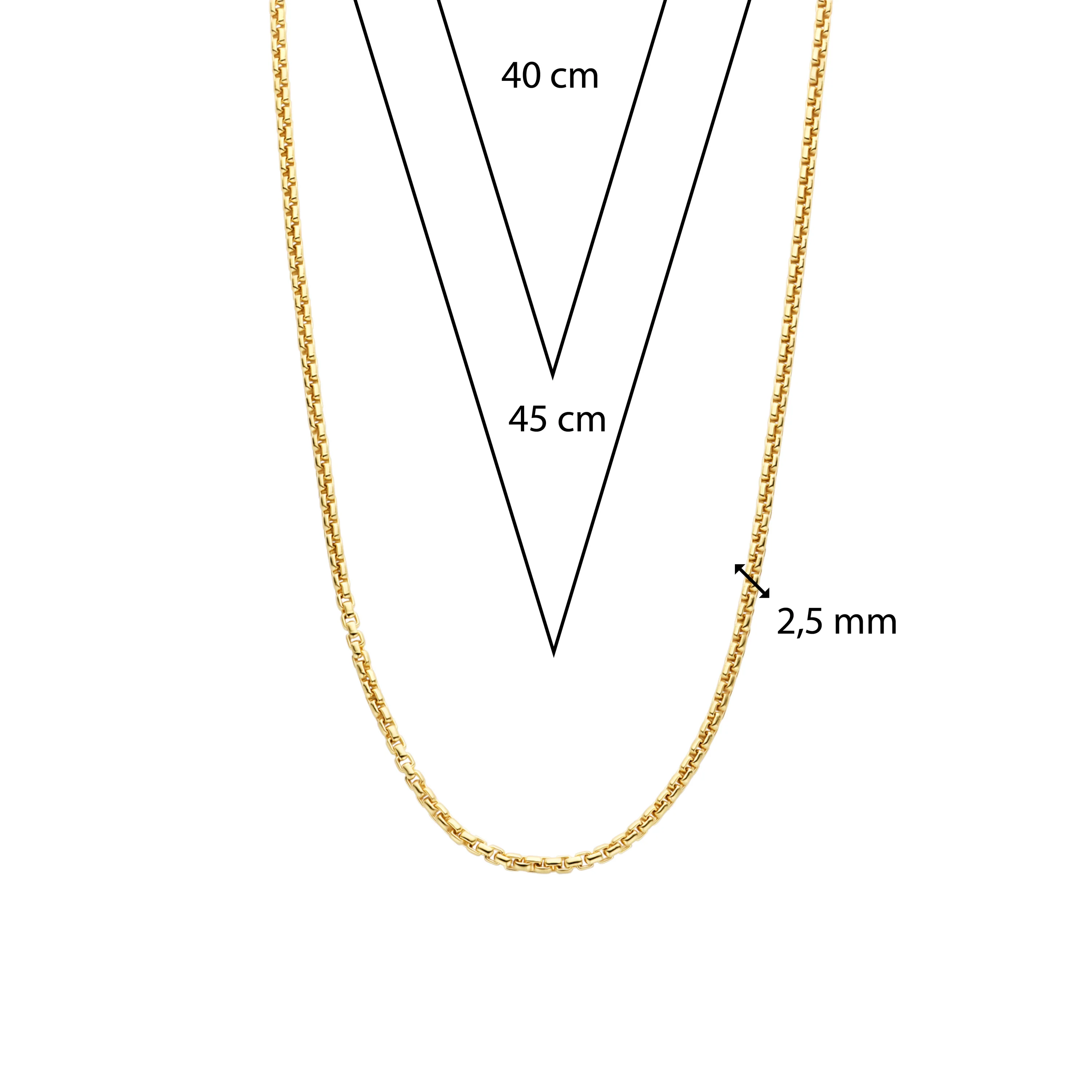 Basis Box Chain Ketting - Image 7