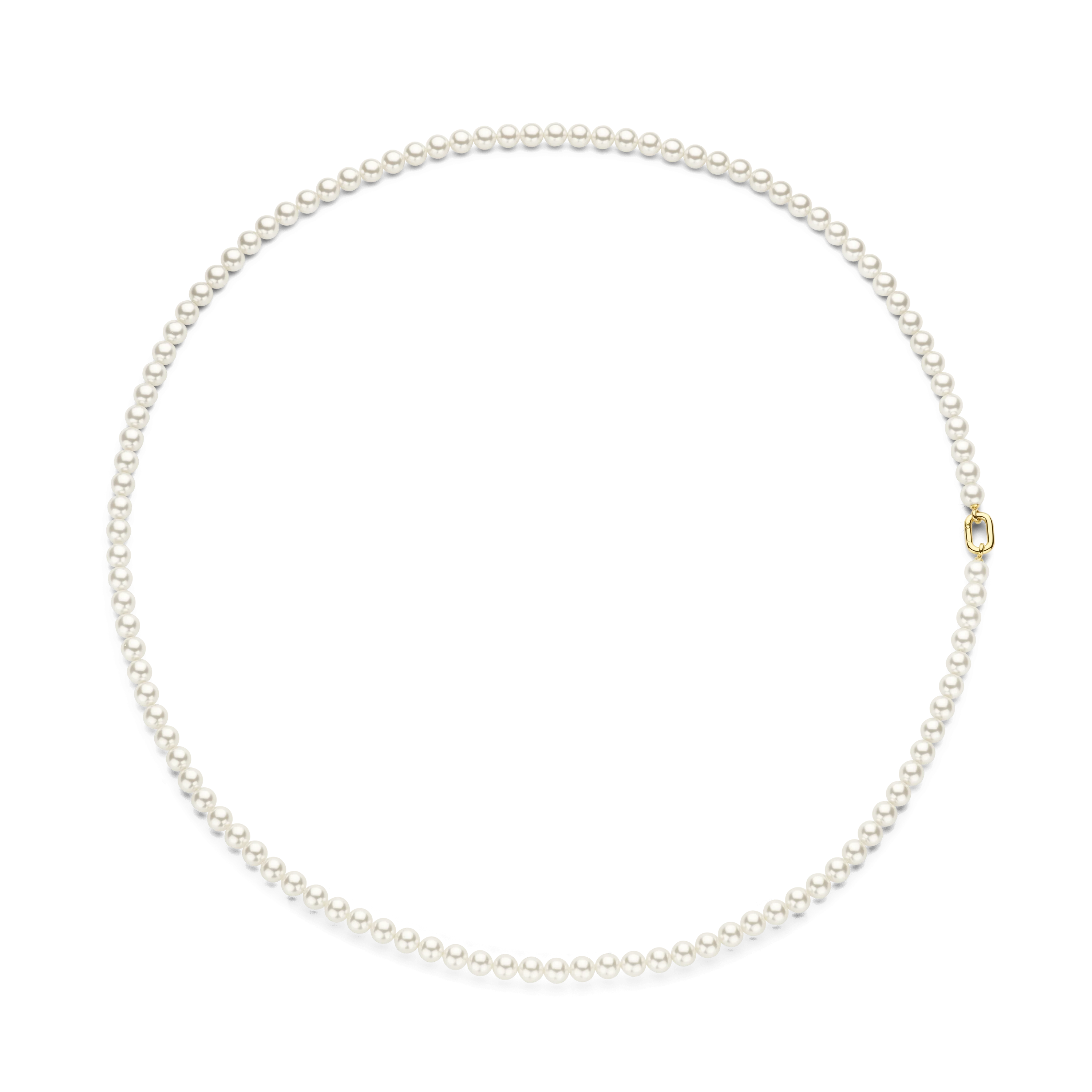Lange Parel Ketting met schakel 90cm - Image 2