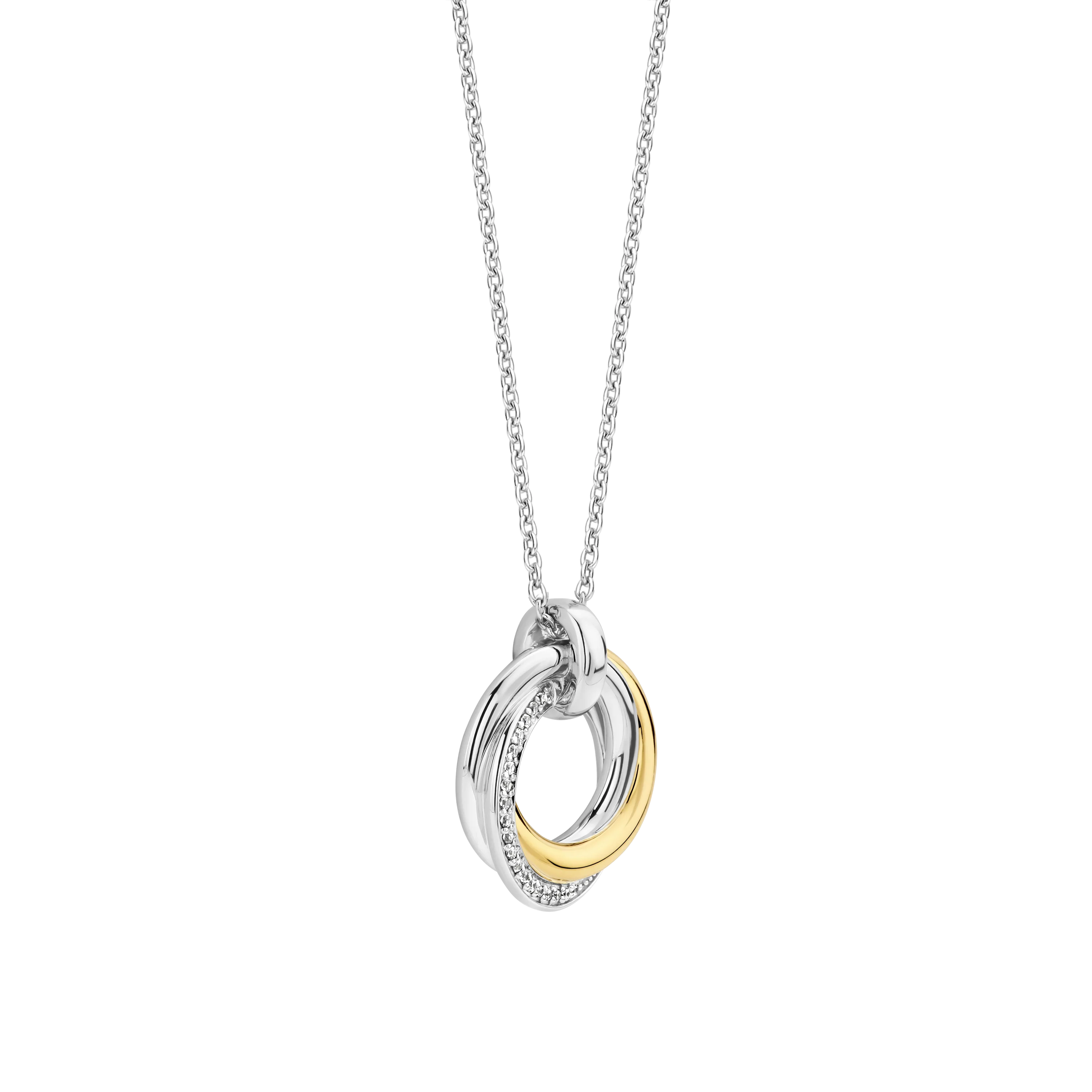 Zirkonia Cirkel Ketting - Image 2