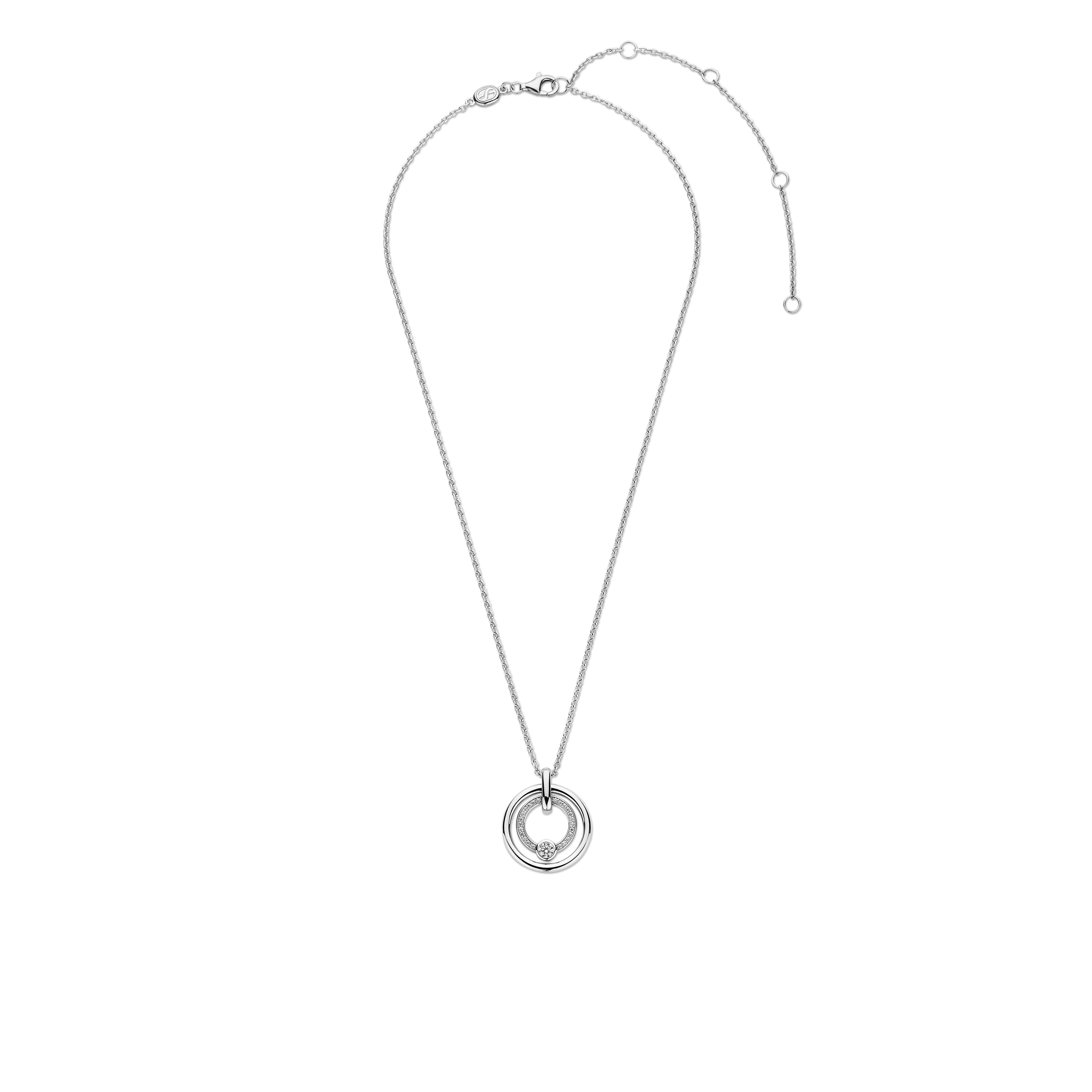 Zirkonia Cirkel Ketting - Image 4