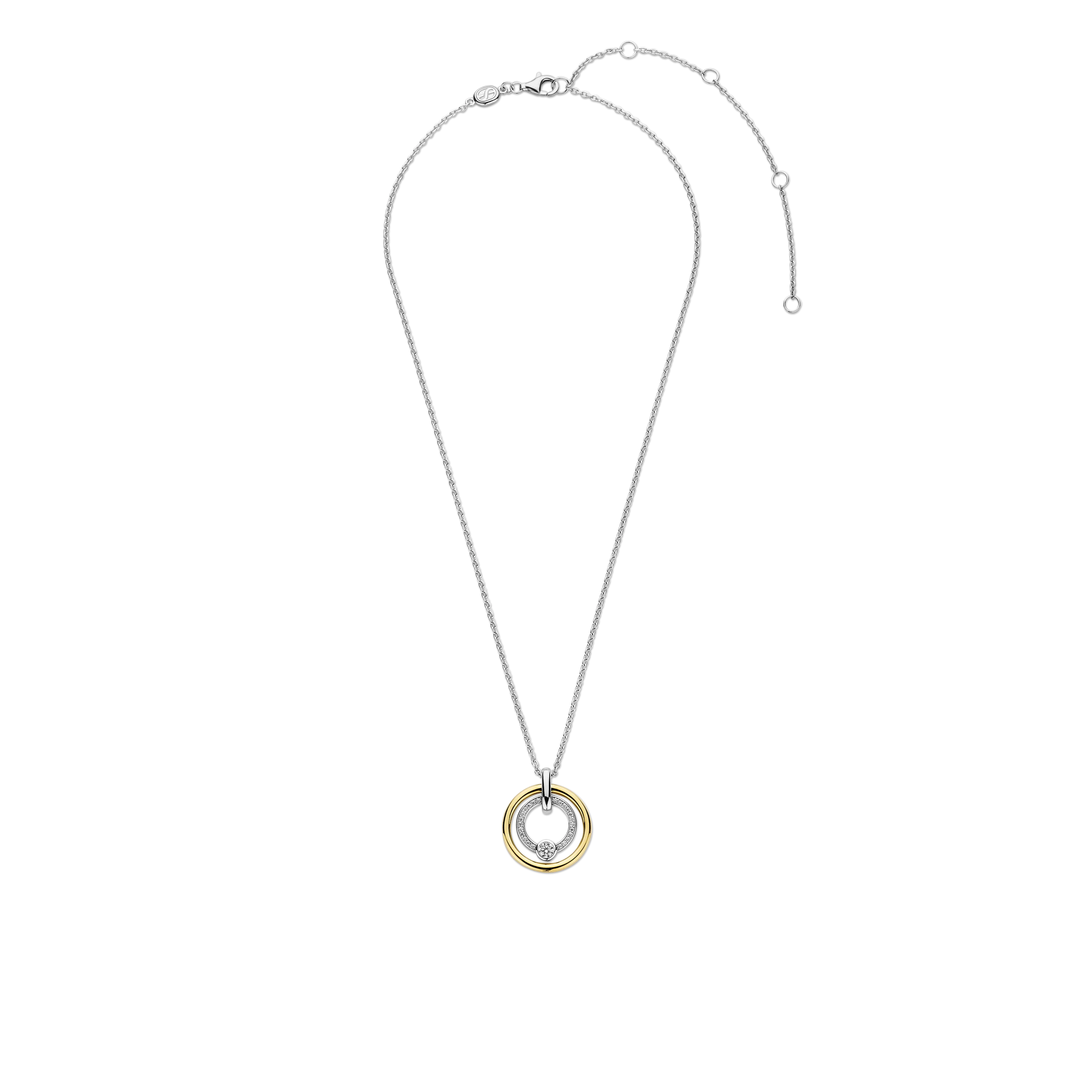 Zirkonia Cirkel Ketting - Image 4