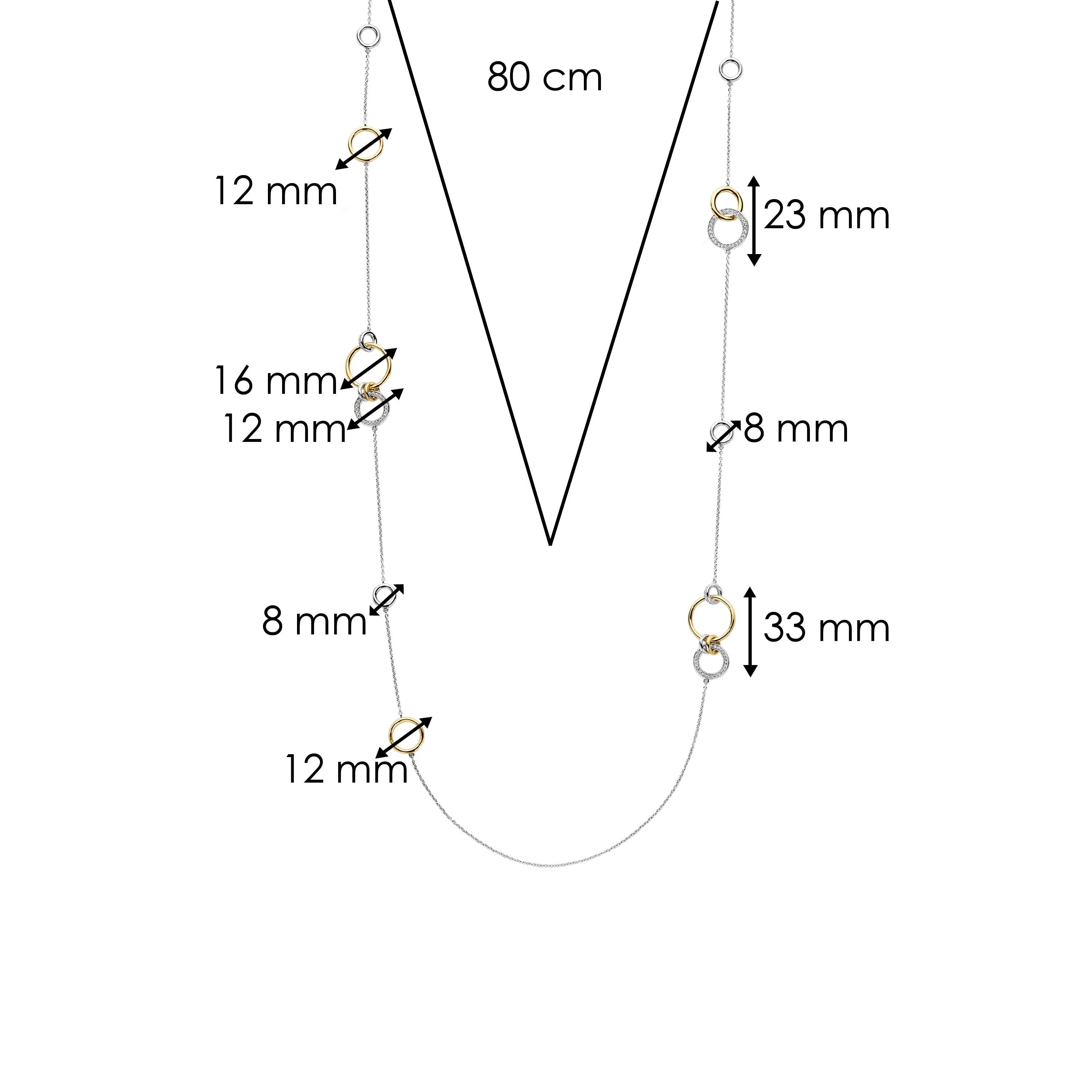 Cirkel Connected Charm Ketting - Image 6
