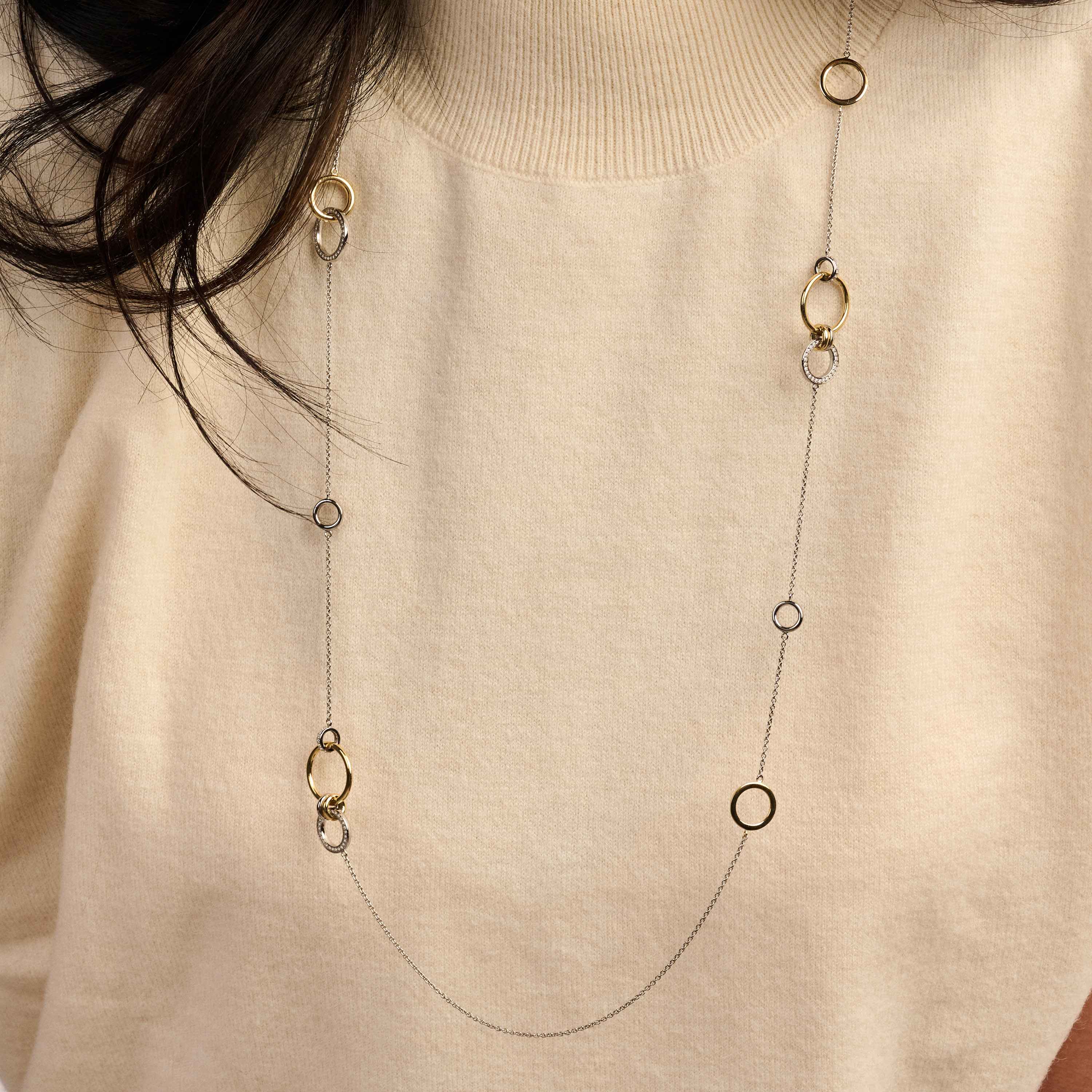 Cirkel Connected Charm Ketting - Image 9
