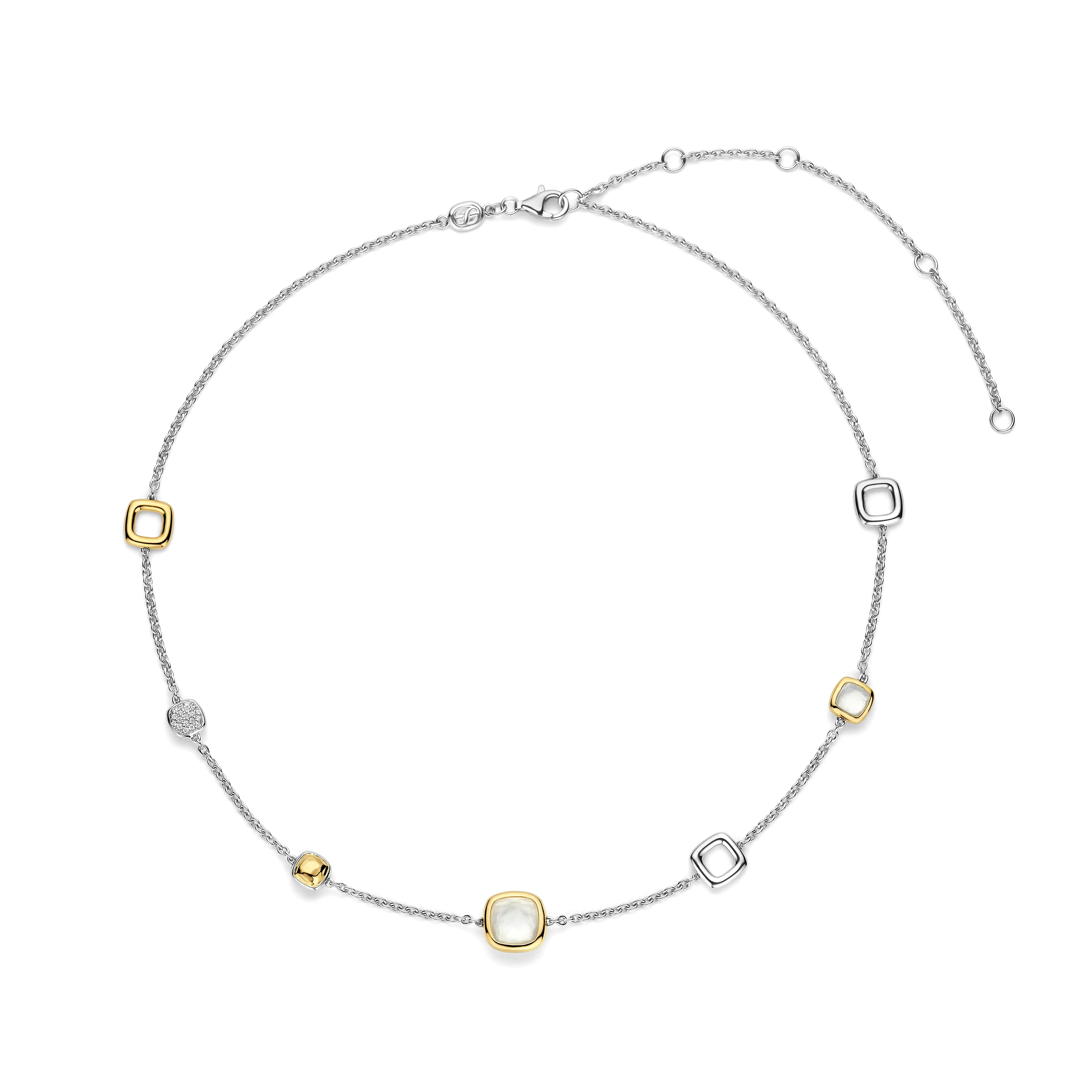 Parel Cushion Charm Ketting - Image 3
