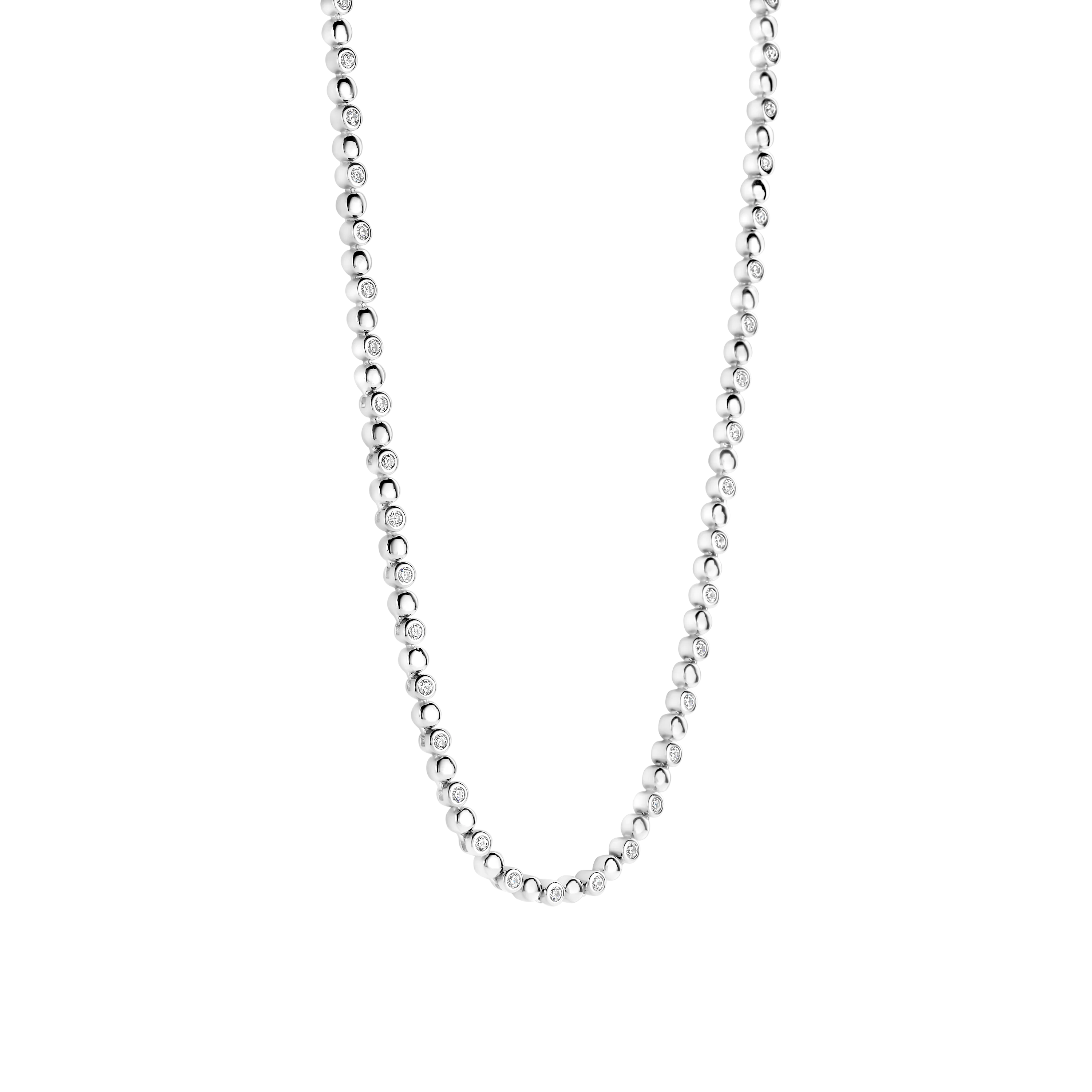 Ronde Zirkonia Ketting - Image 2
