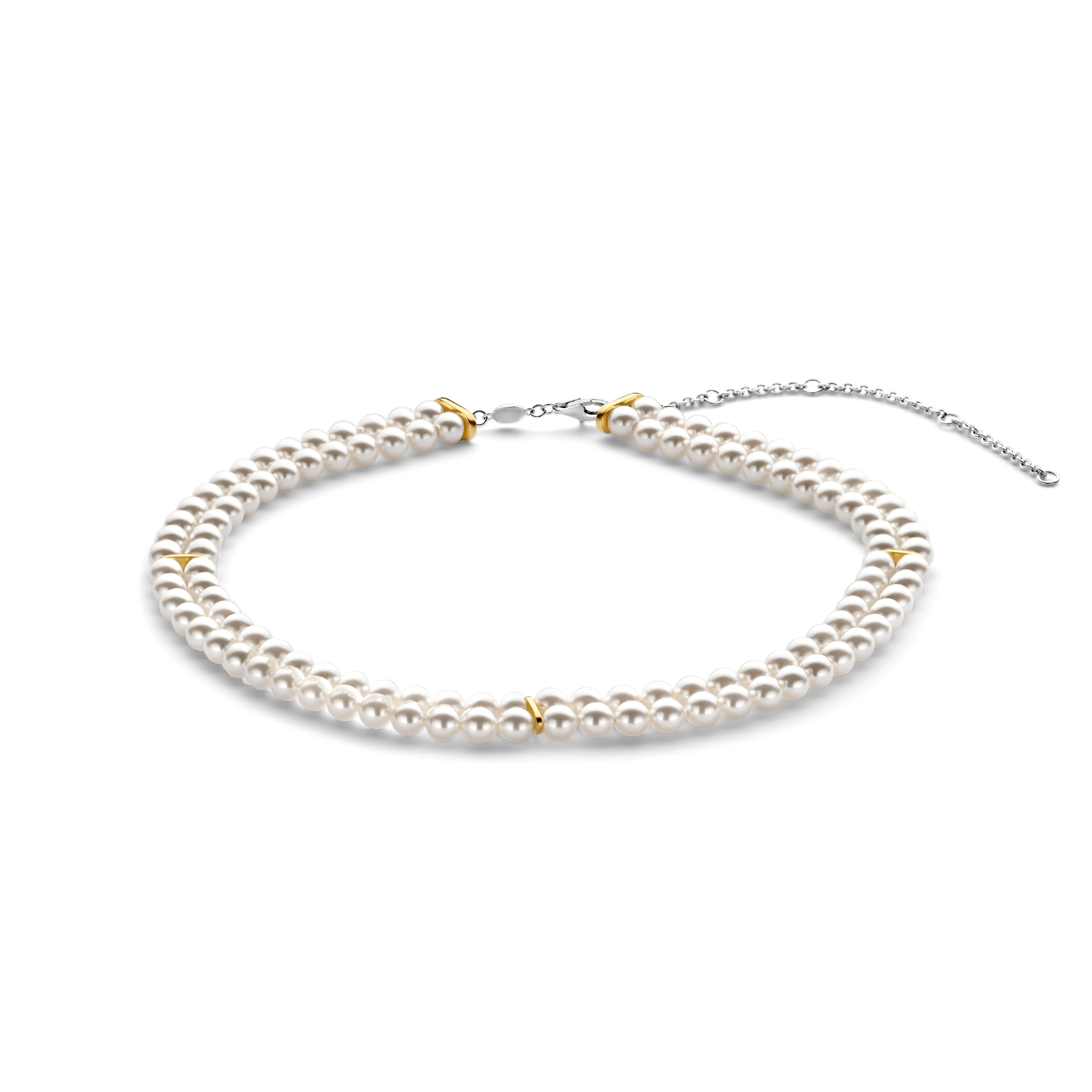 Classic Dubbele Parel Ketting - Image 2