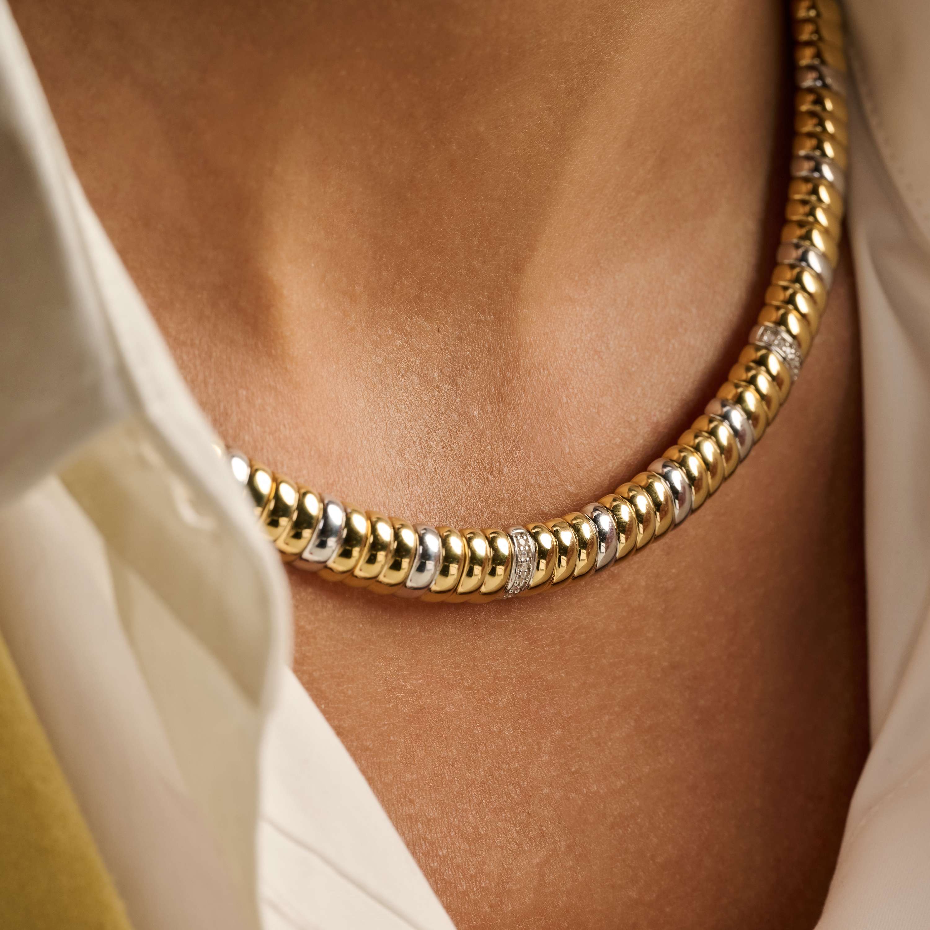 Vintage Bicolor Ketting - Image 7