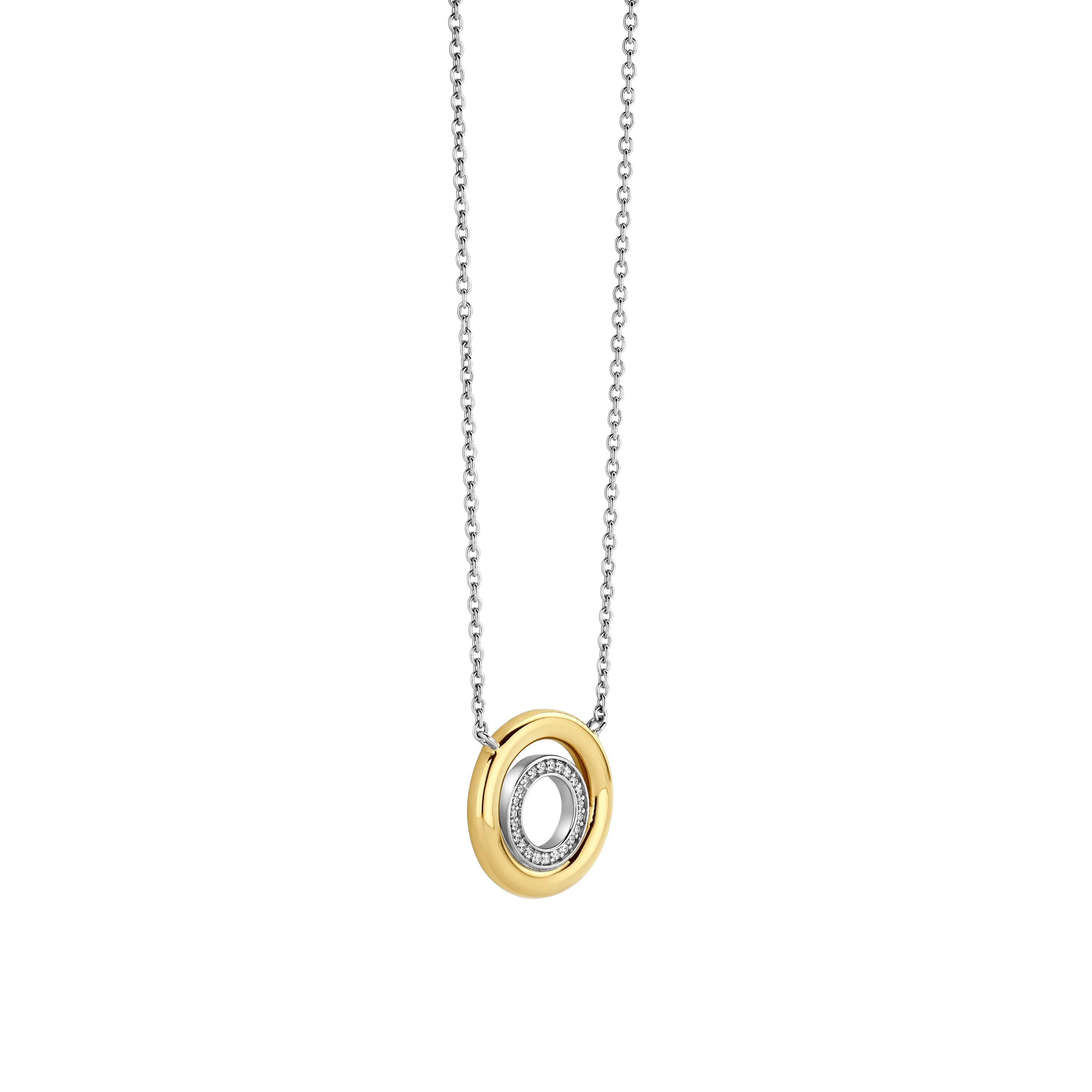 Zirkonia Cirkel Ketting - Image 2