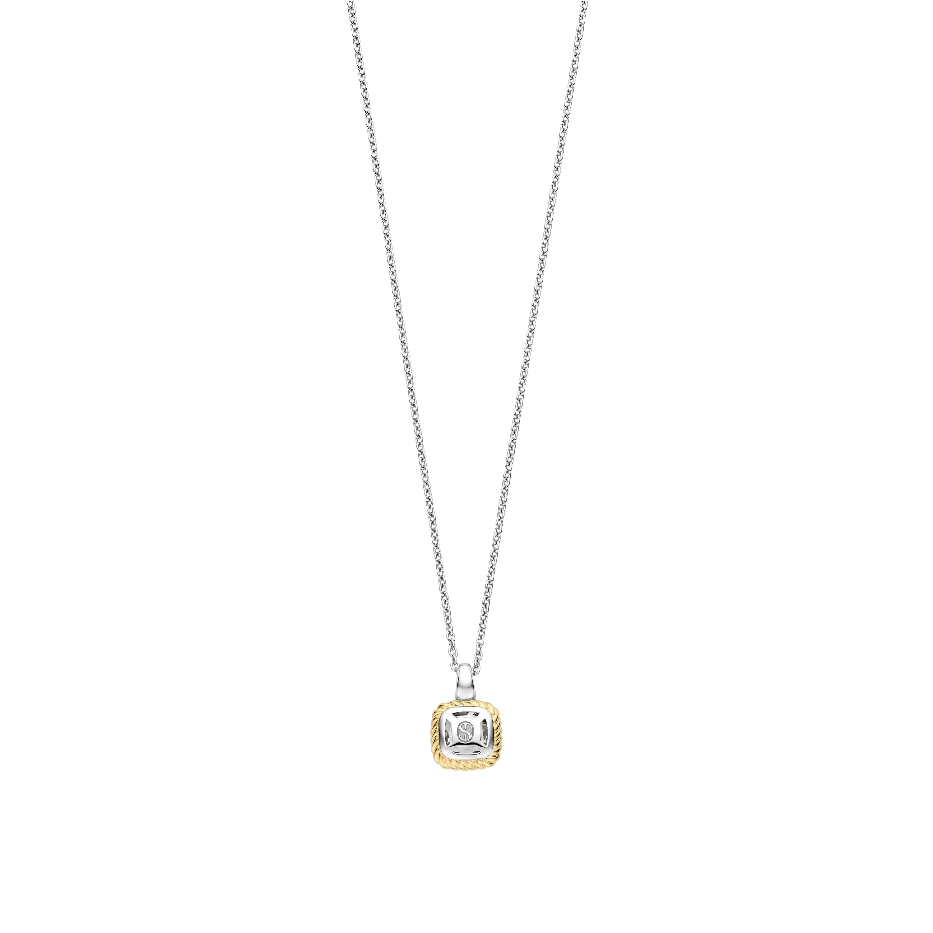 Grijze Zirkonia Cushion Ketting - Image 3