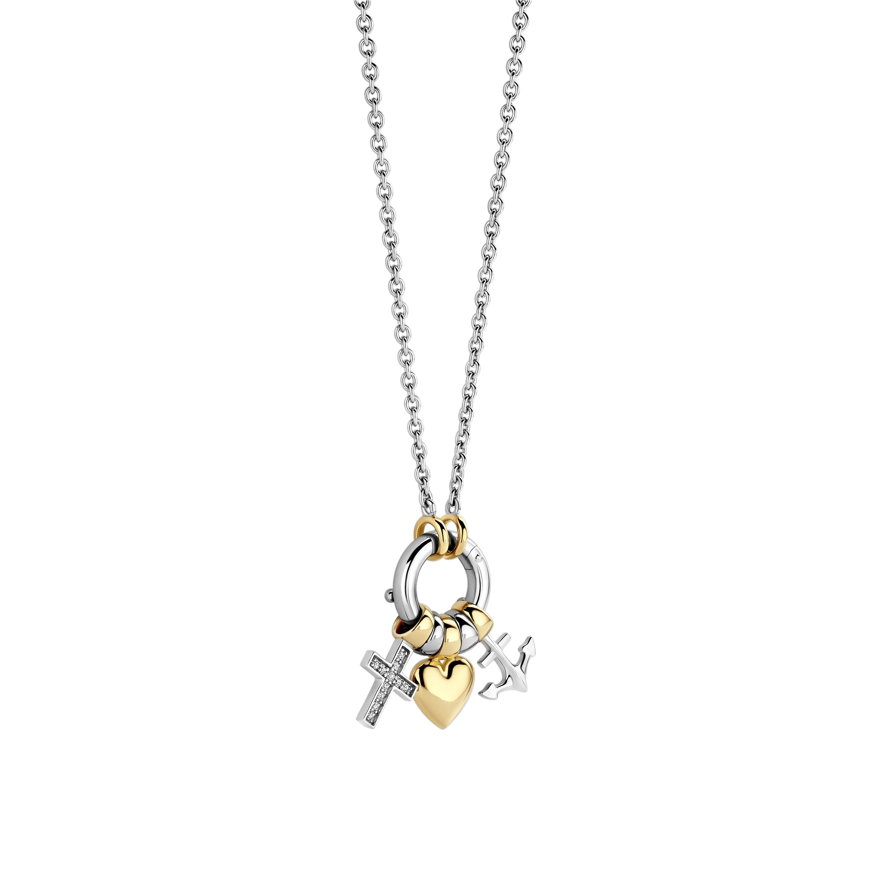 Love Faith Hope Charm Ketting - Image 2