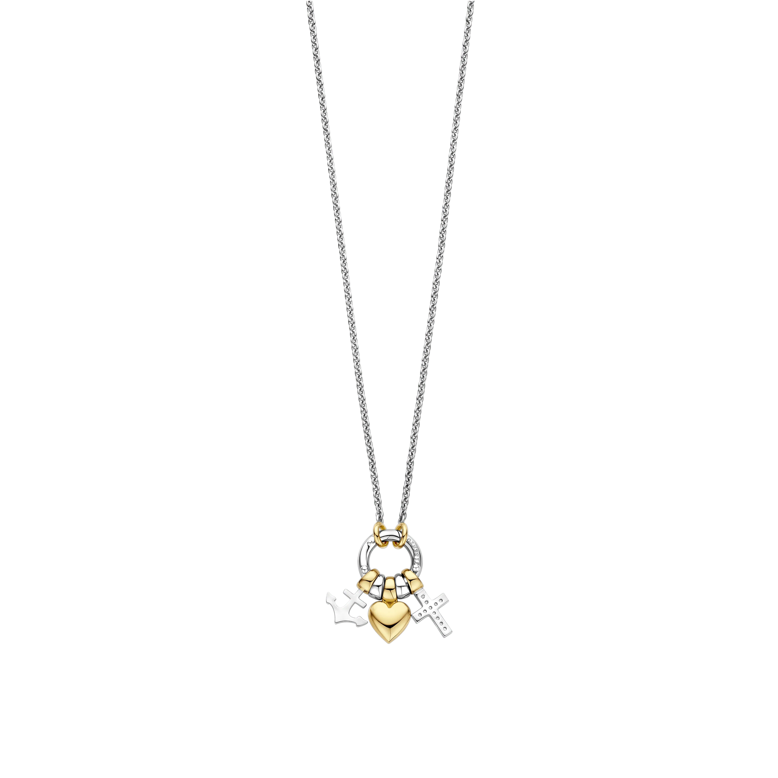 Love Faith Hope Charm Ketting - Image 3