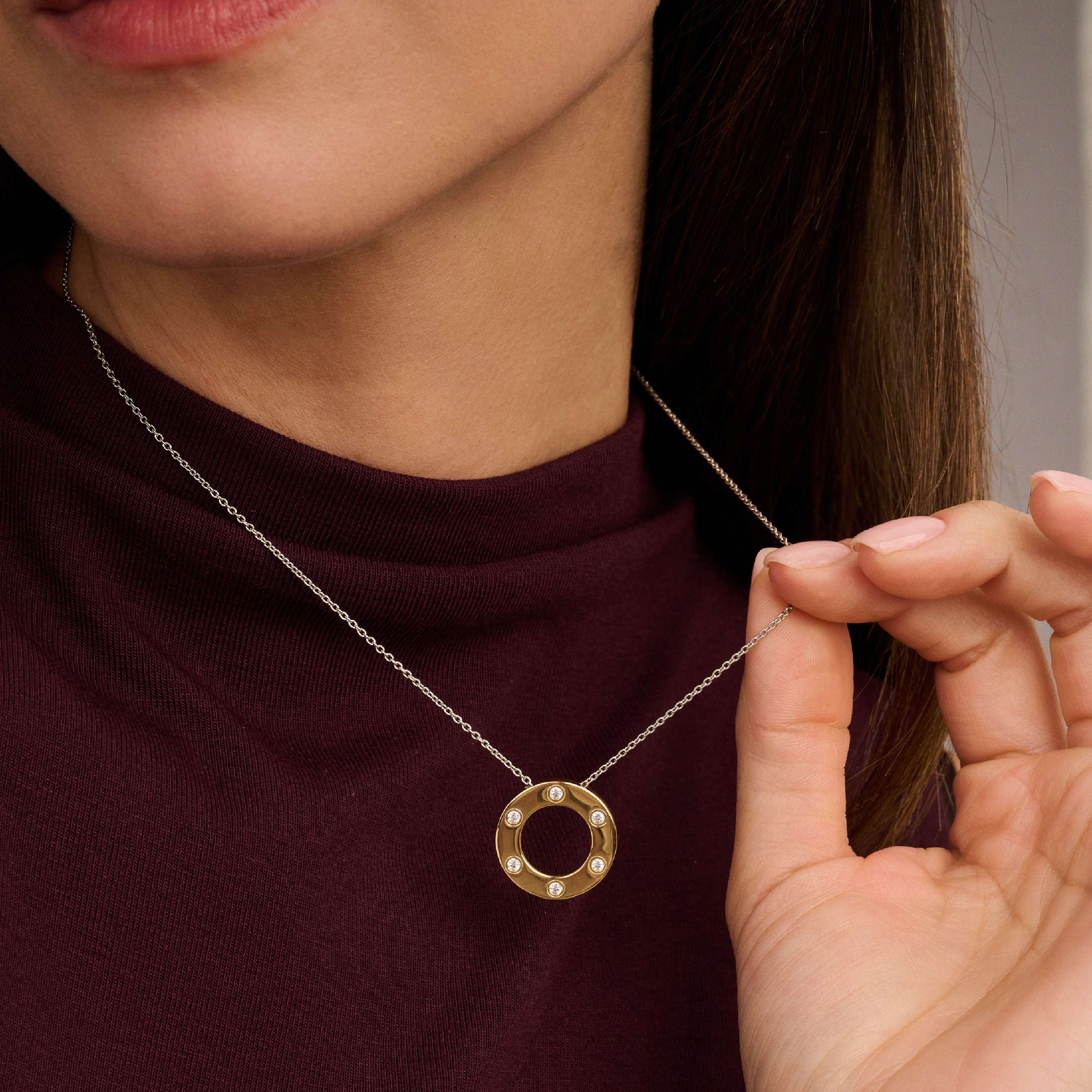 Classic Zirkonia Ketting - Image 6