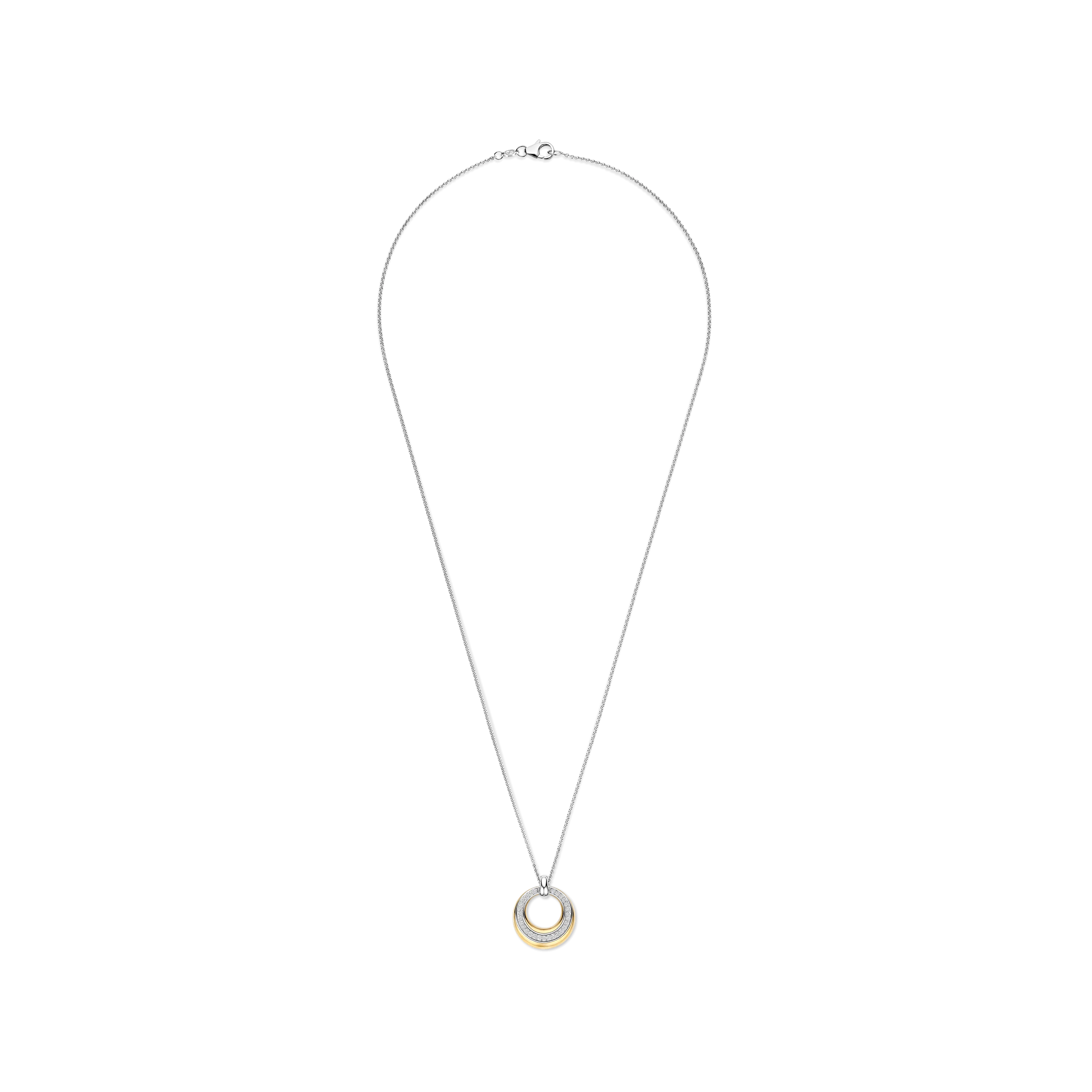 Layered Zirkonia Ketting - Image 3