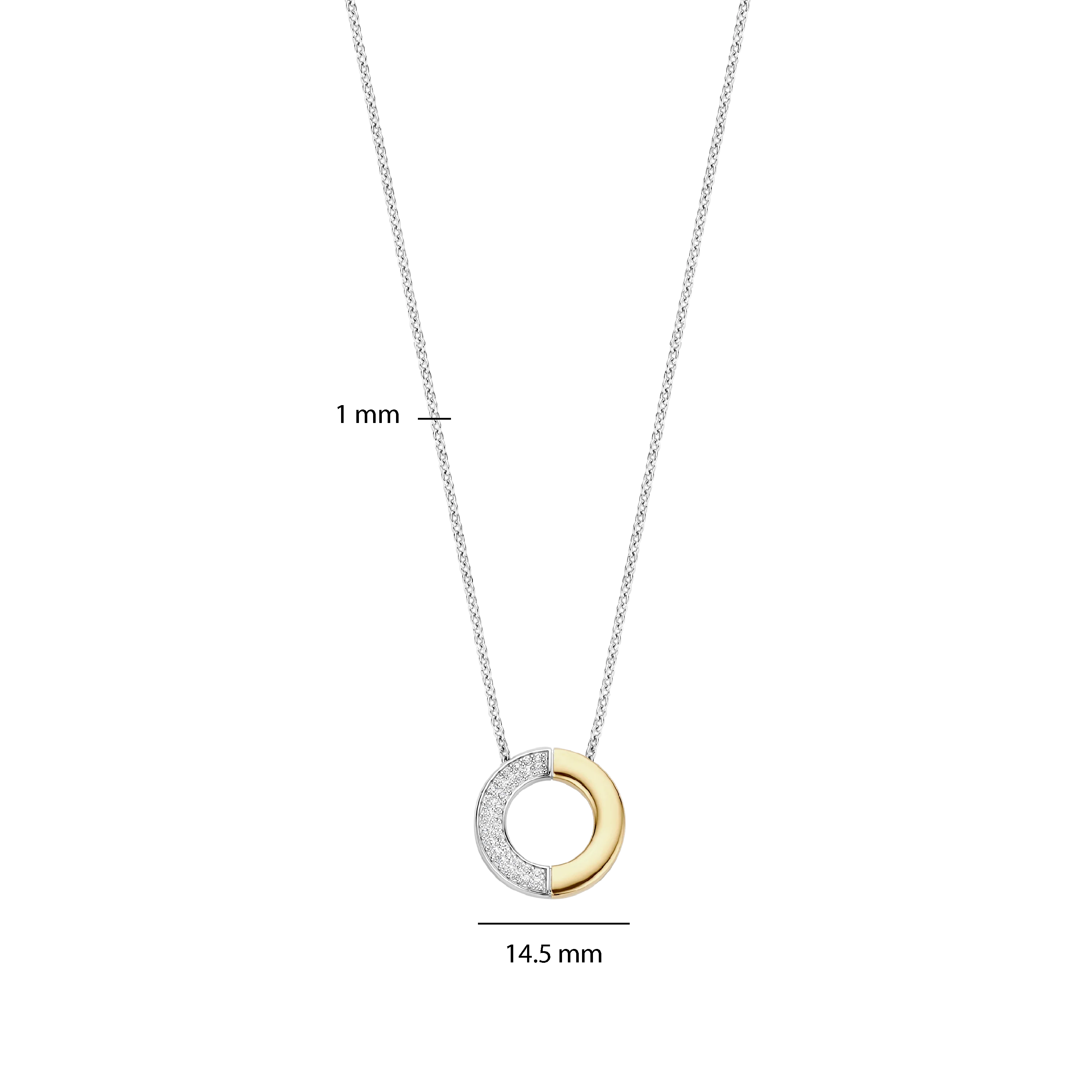 Contrast Zirkonia Ketting - Image 4