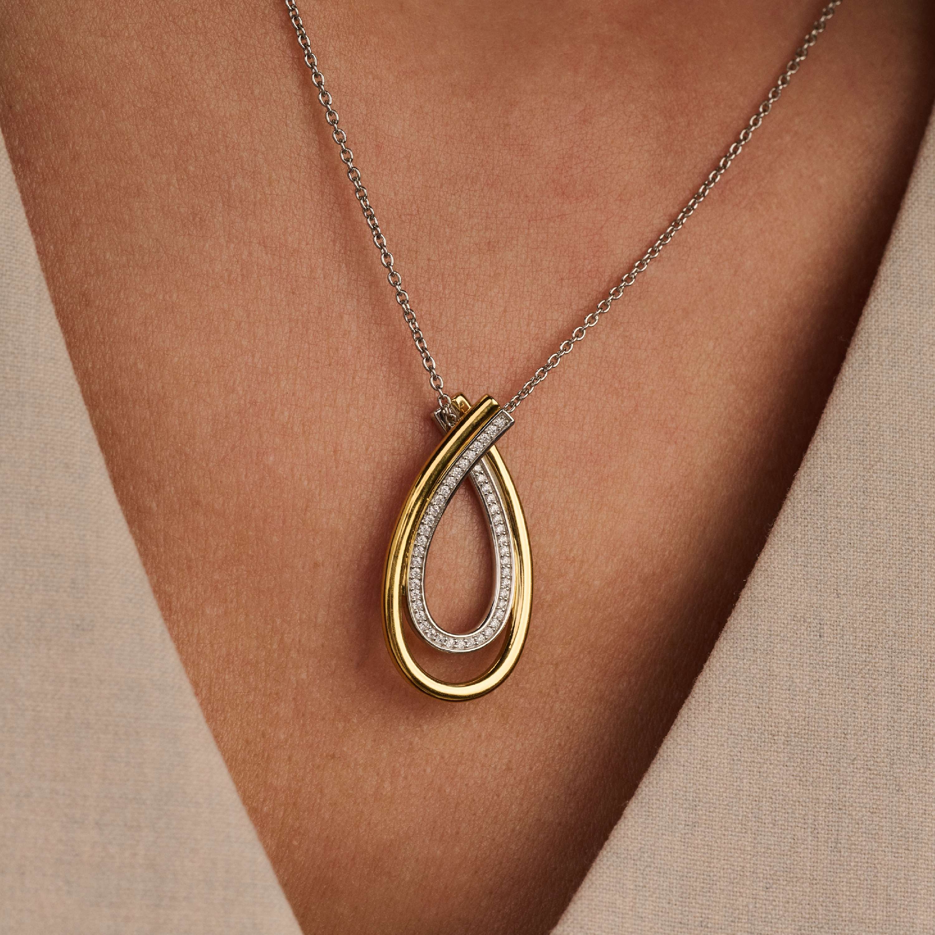 Organic Zirkonia Ketting - Image 7