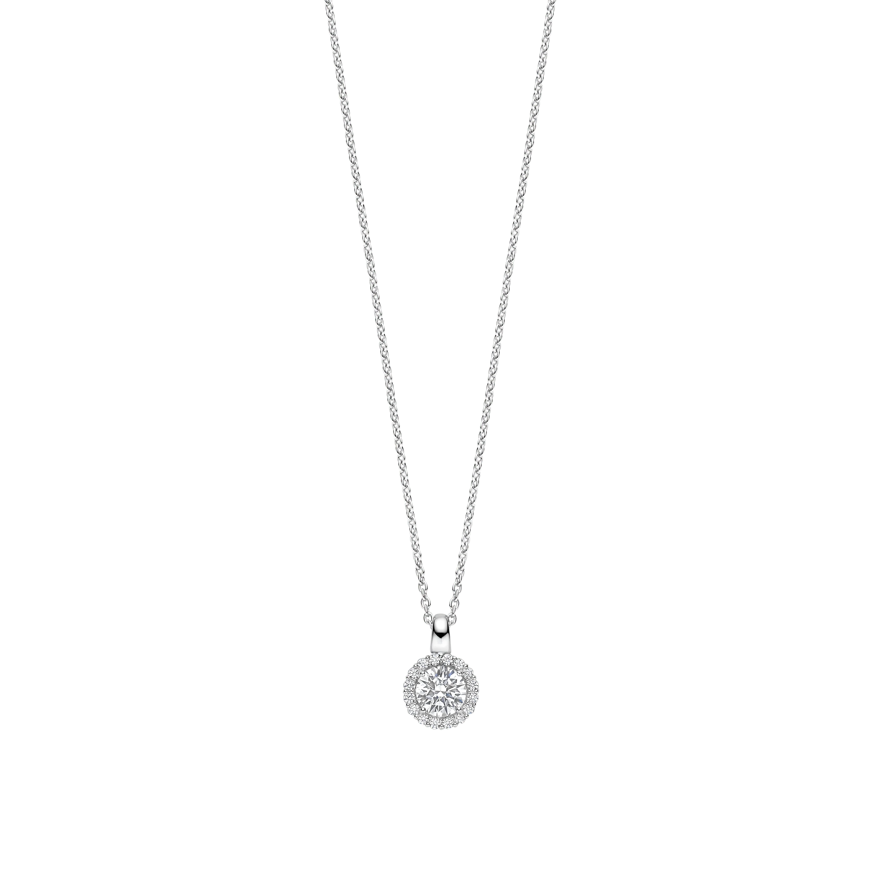 Classic Zirkonia Ketting Rond
