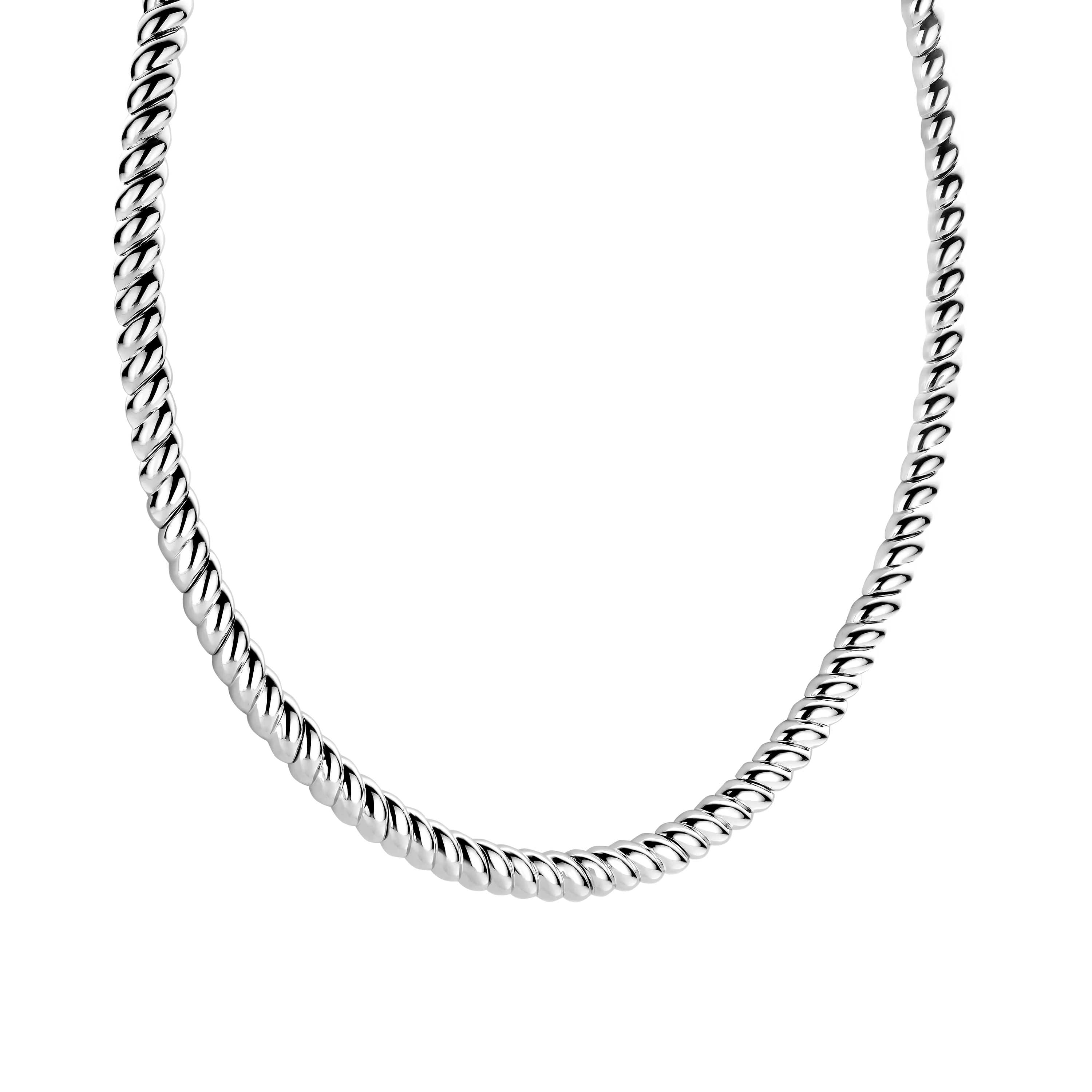 Vintage Geribbelde Ketting - Image 2