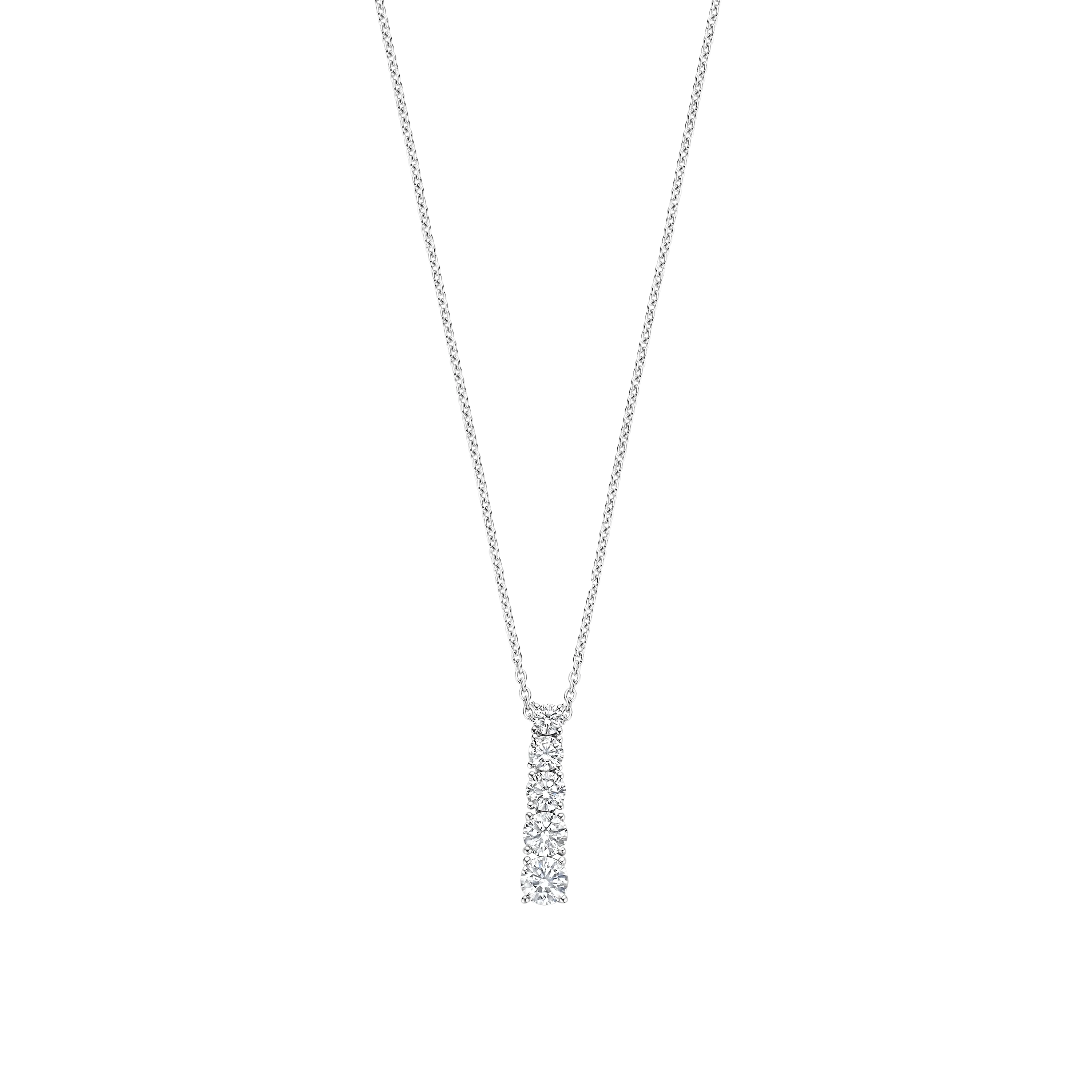 Vertical Zirkonia Ketting