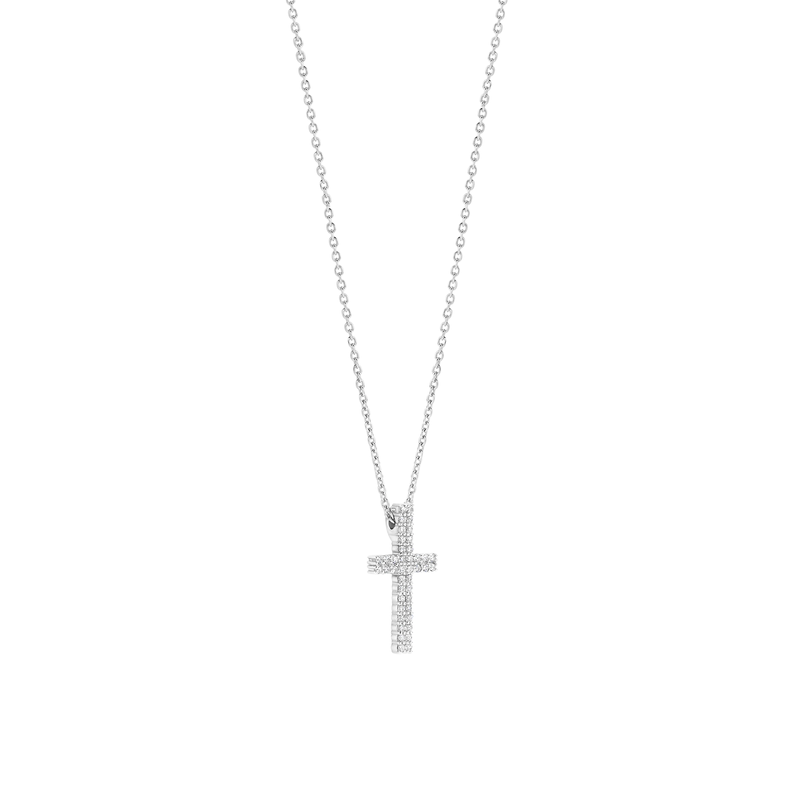 Zirkonia Cross Ketting - Image 2