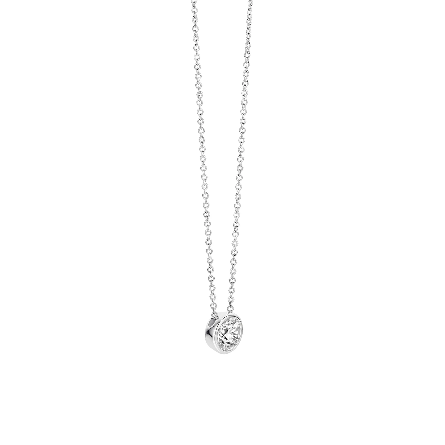 Classic Ronde Zirkonia Ketting - Image 3