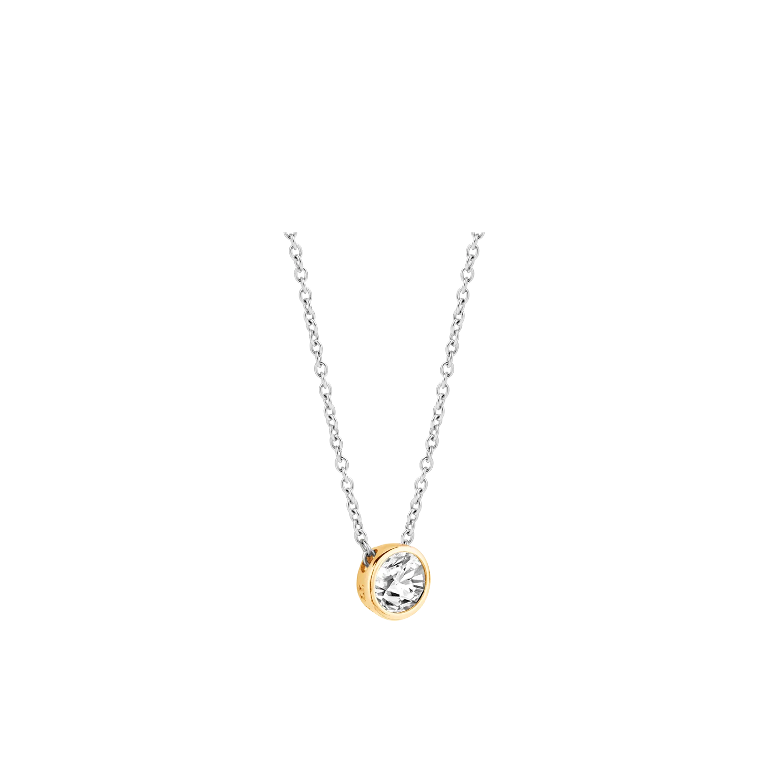 Classic Ronde Zirkonia Ketting - Image 4