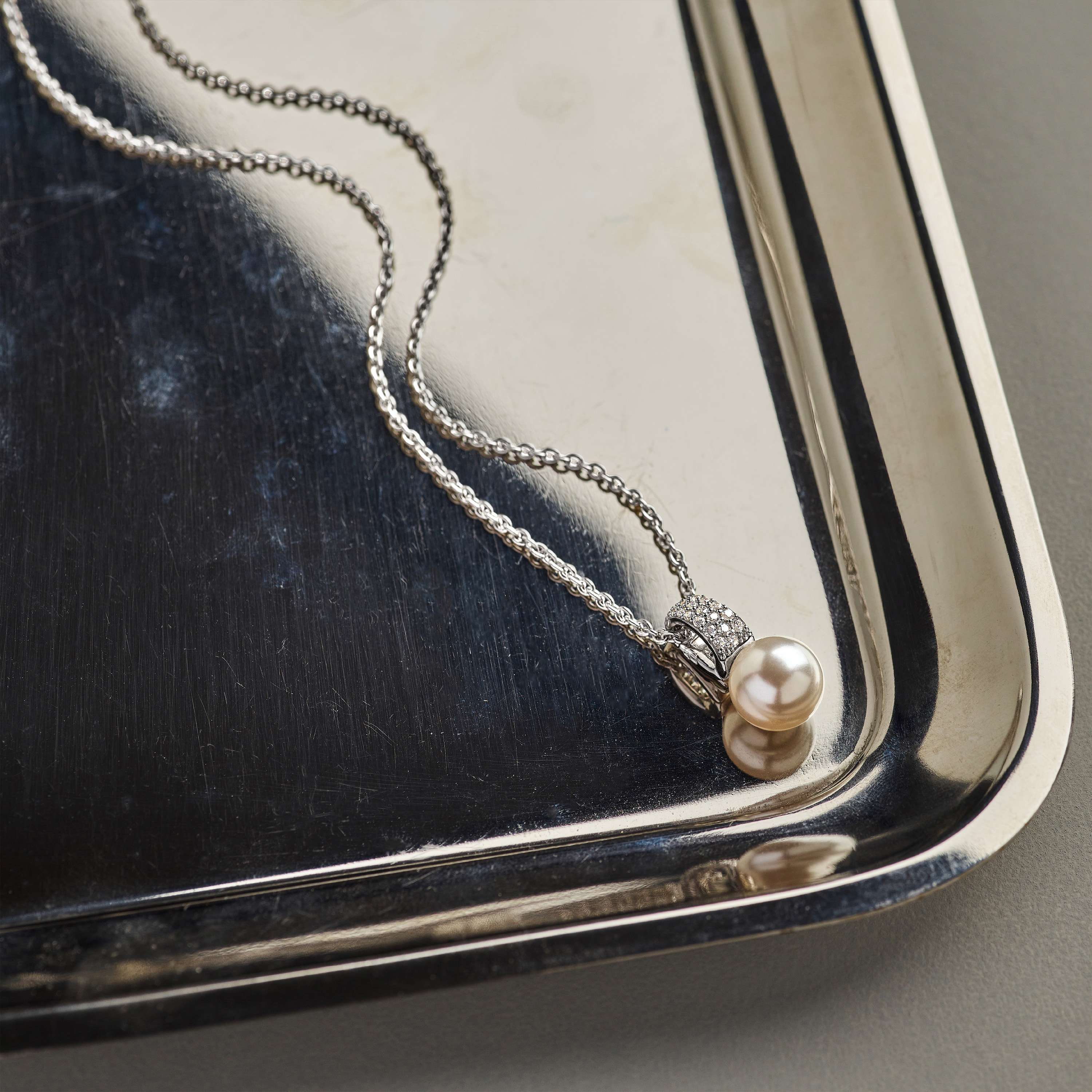 Zirkonia Parel Ketting - Image 10
