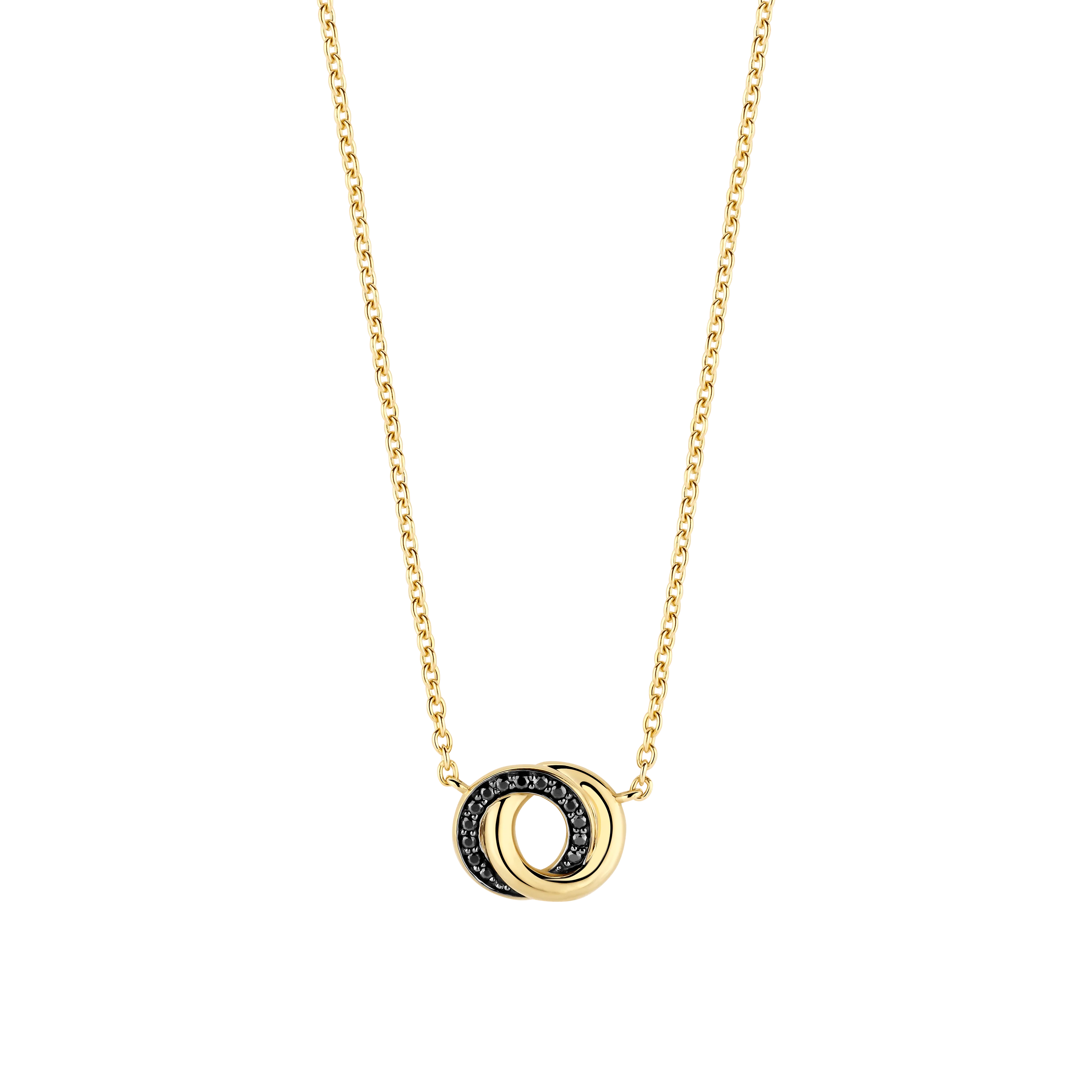 Forever Connected Zwarte Zirkonia Ketting