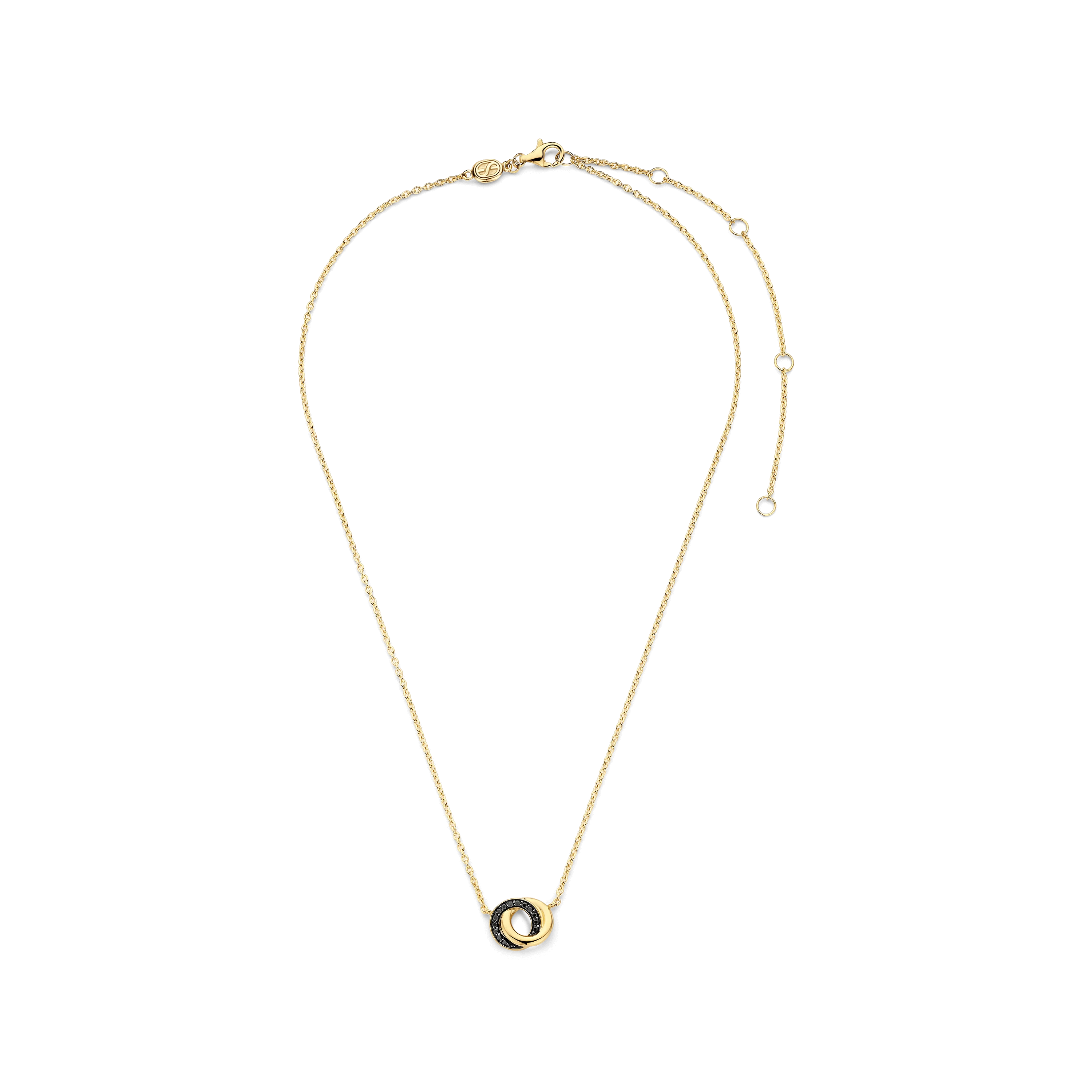 Forever Connected Zwarte Zirkonia Ketting - Image 4