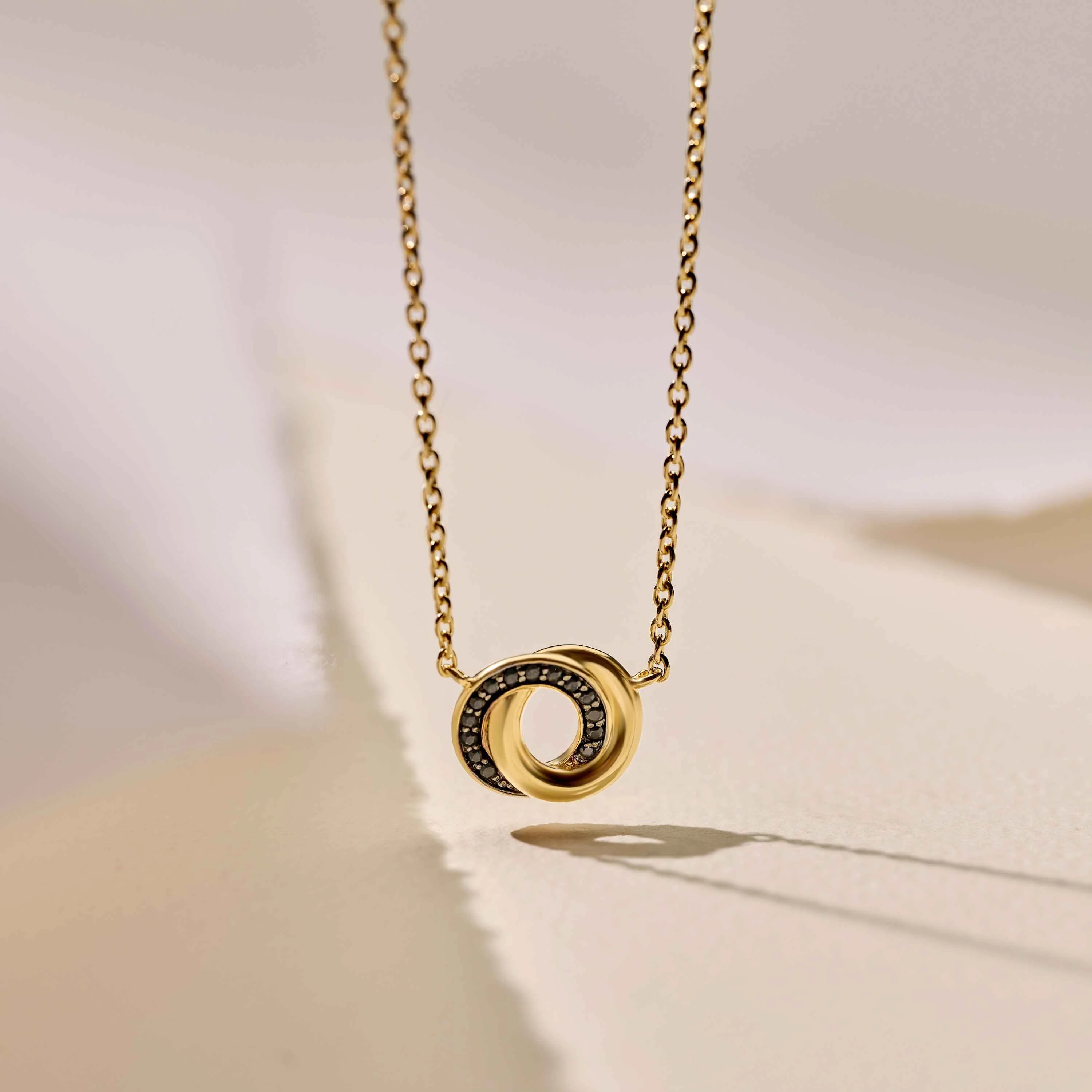 Forever Connected Zwarte Zirkonia Ketting - Image 8