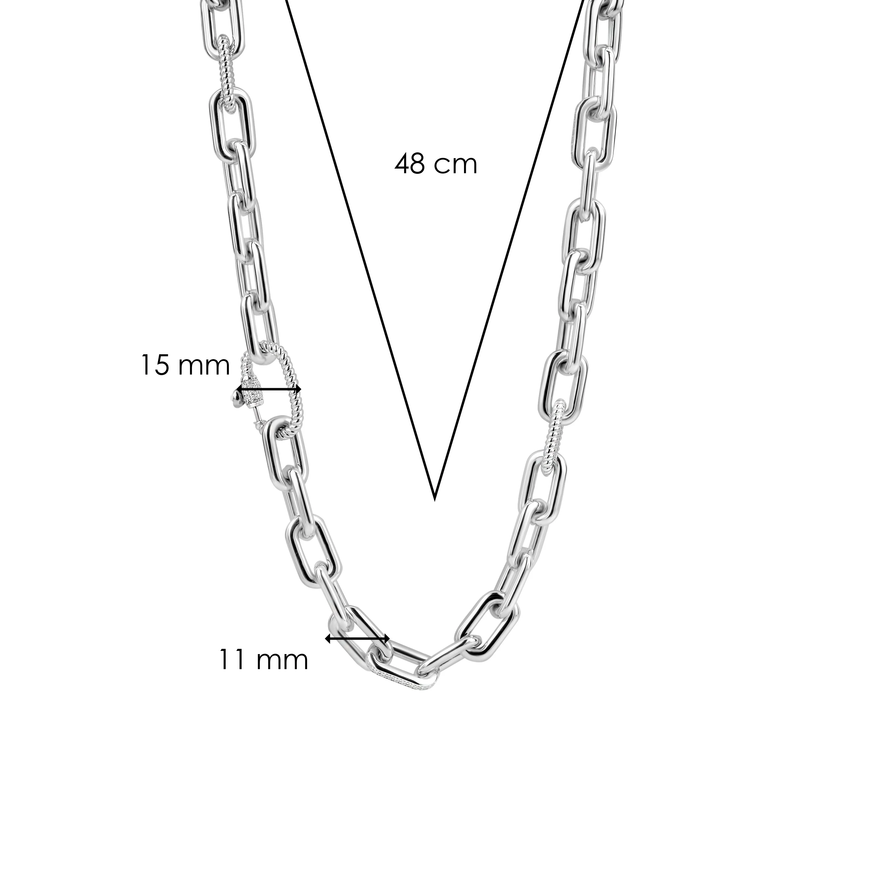 TI SENTO Ketting 3957ZI - Image 4