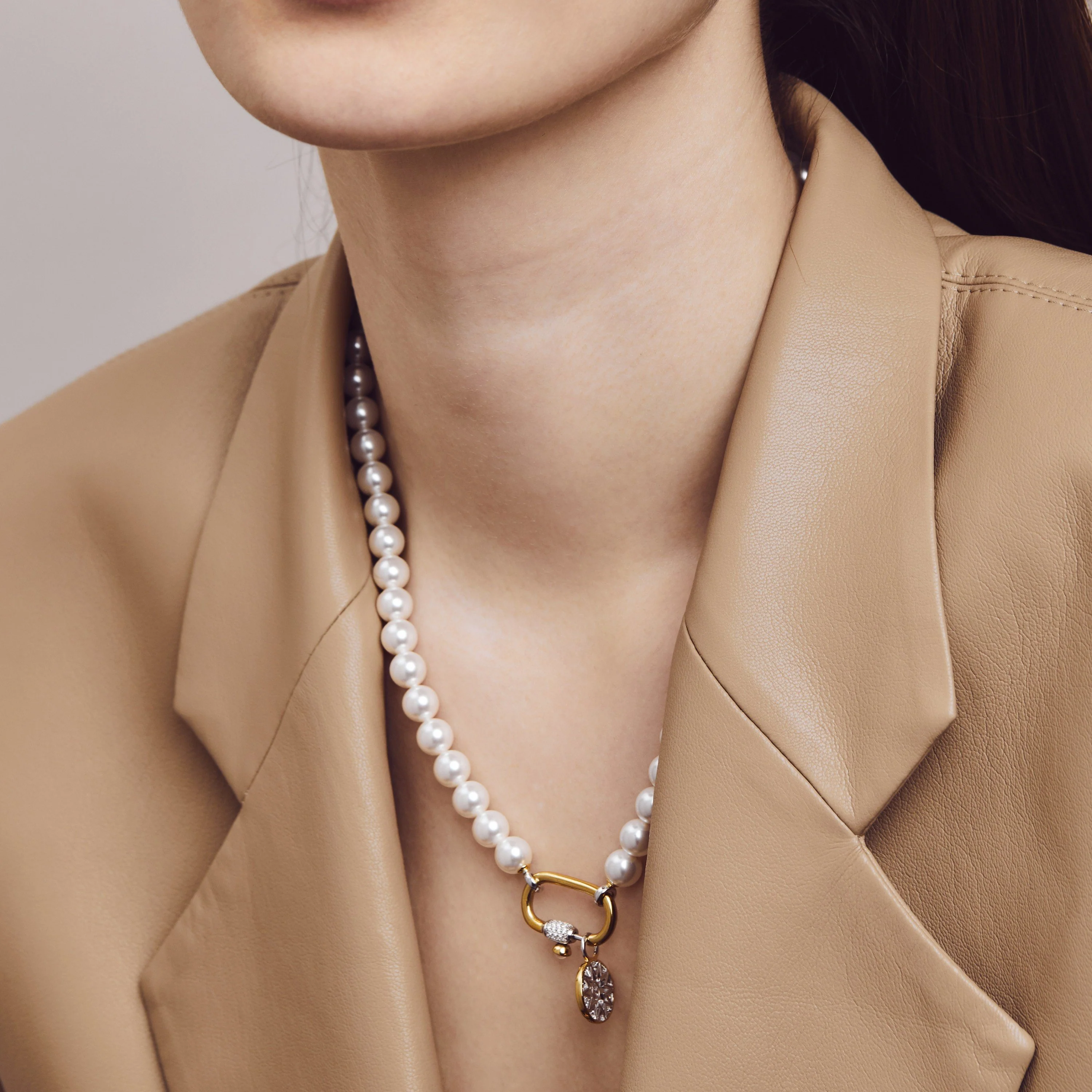 Parel Ketting met schakel - Image 4