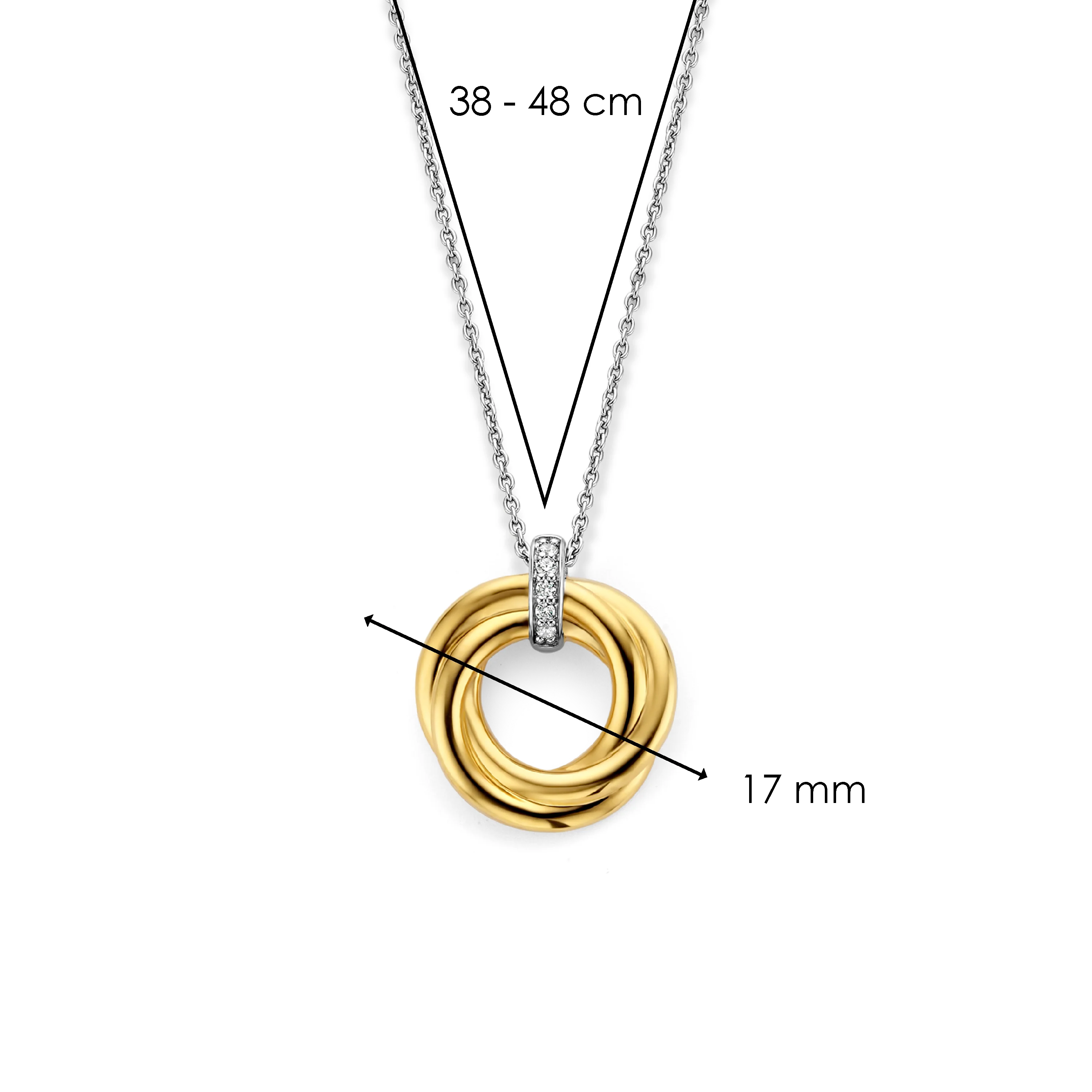 Twisted Cirkel Ketting - Image 7