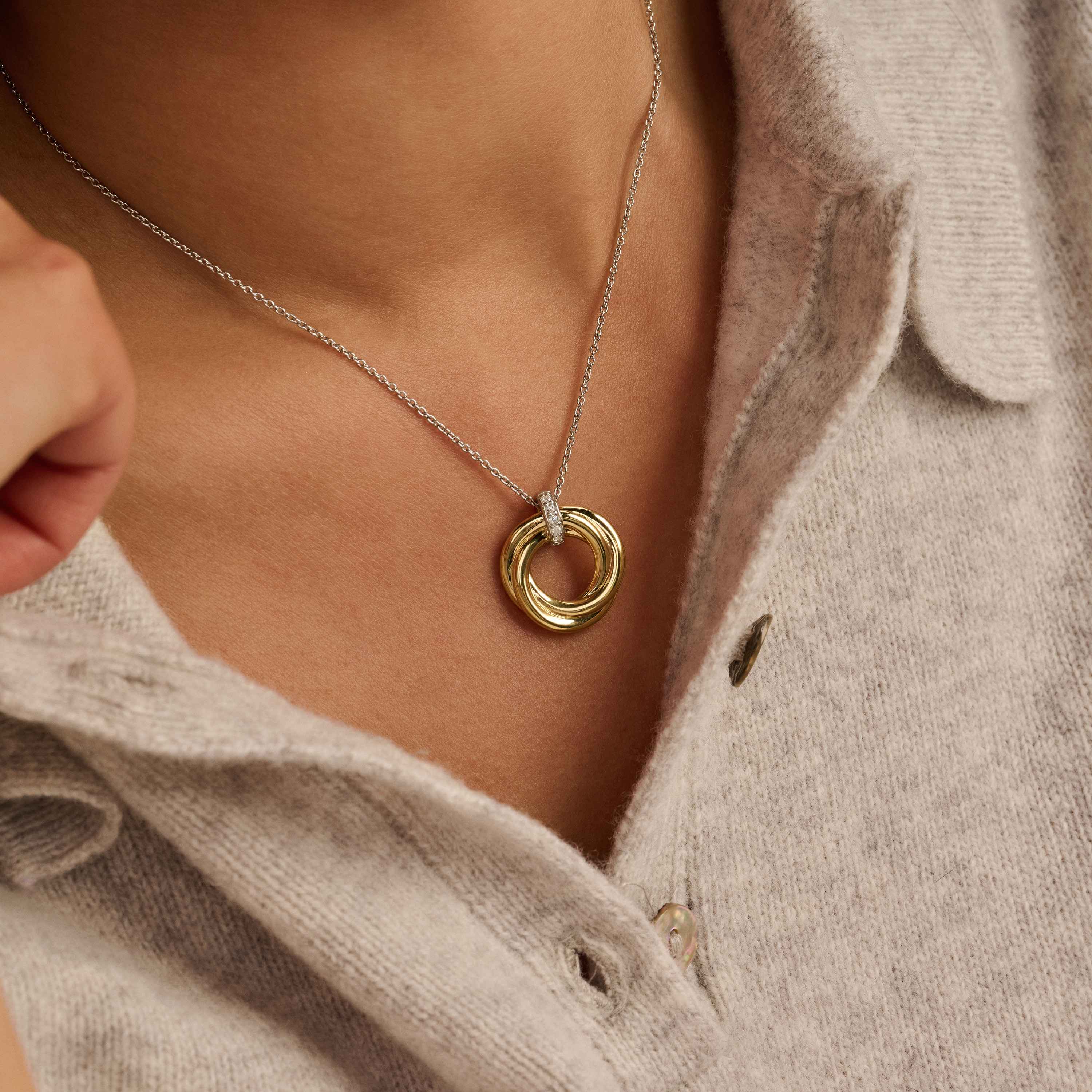 Twisted Cirkel Ketting - Image 9