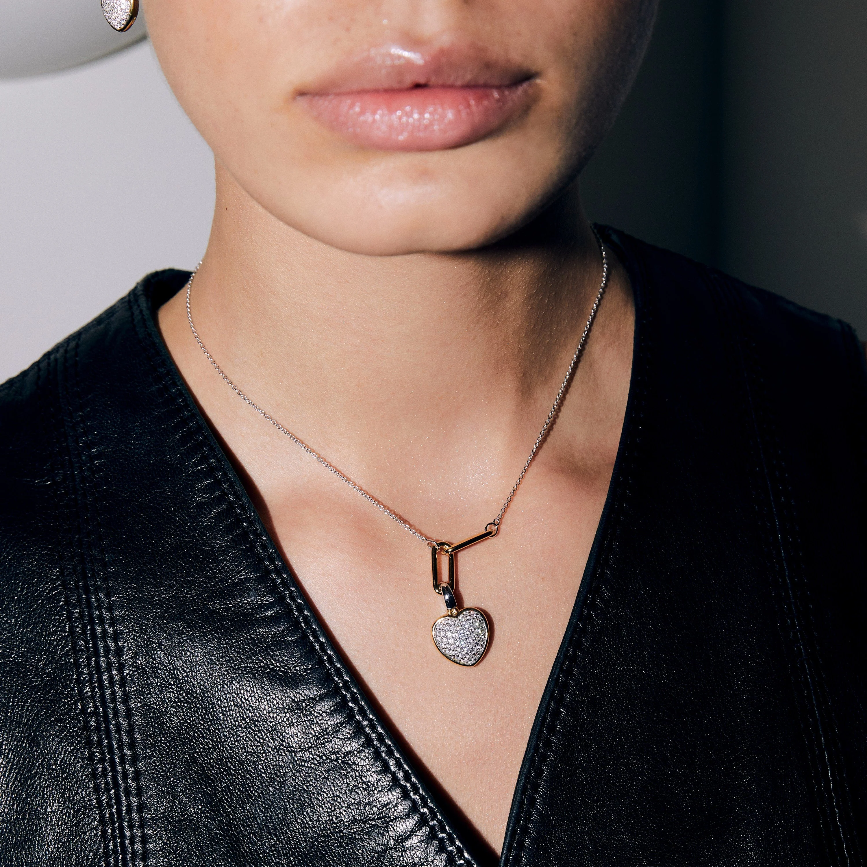 Zirkonia Hartjes Ketting met hanger - Image 4