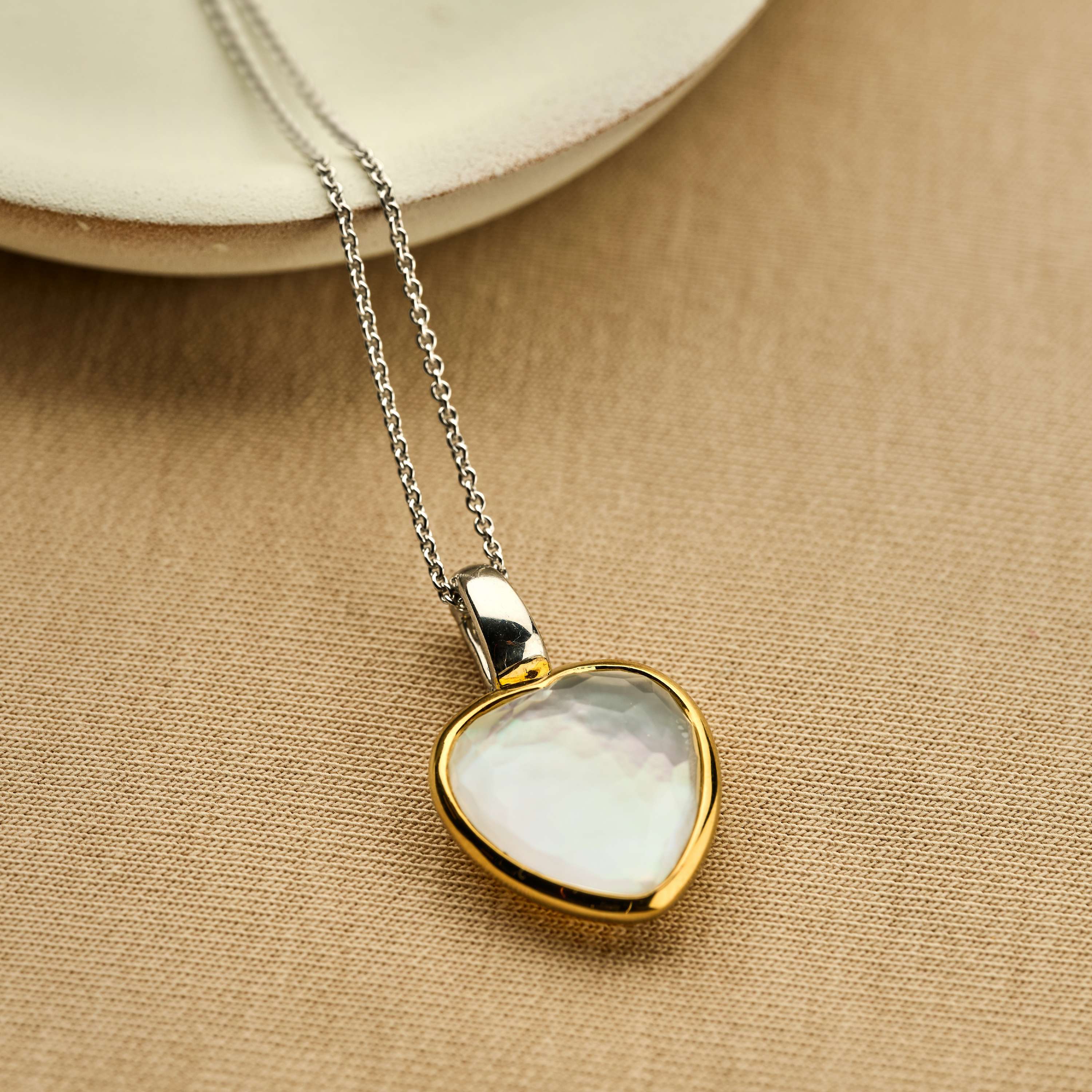 Parel Hartjes Ketting met hanger - Image 8