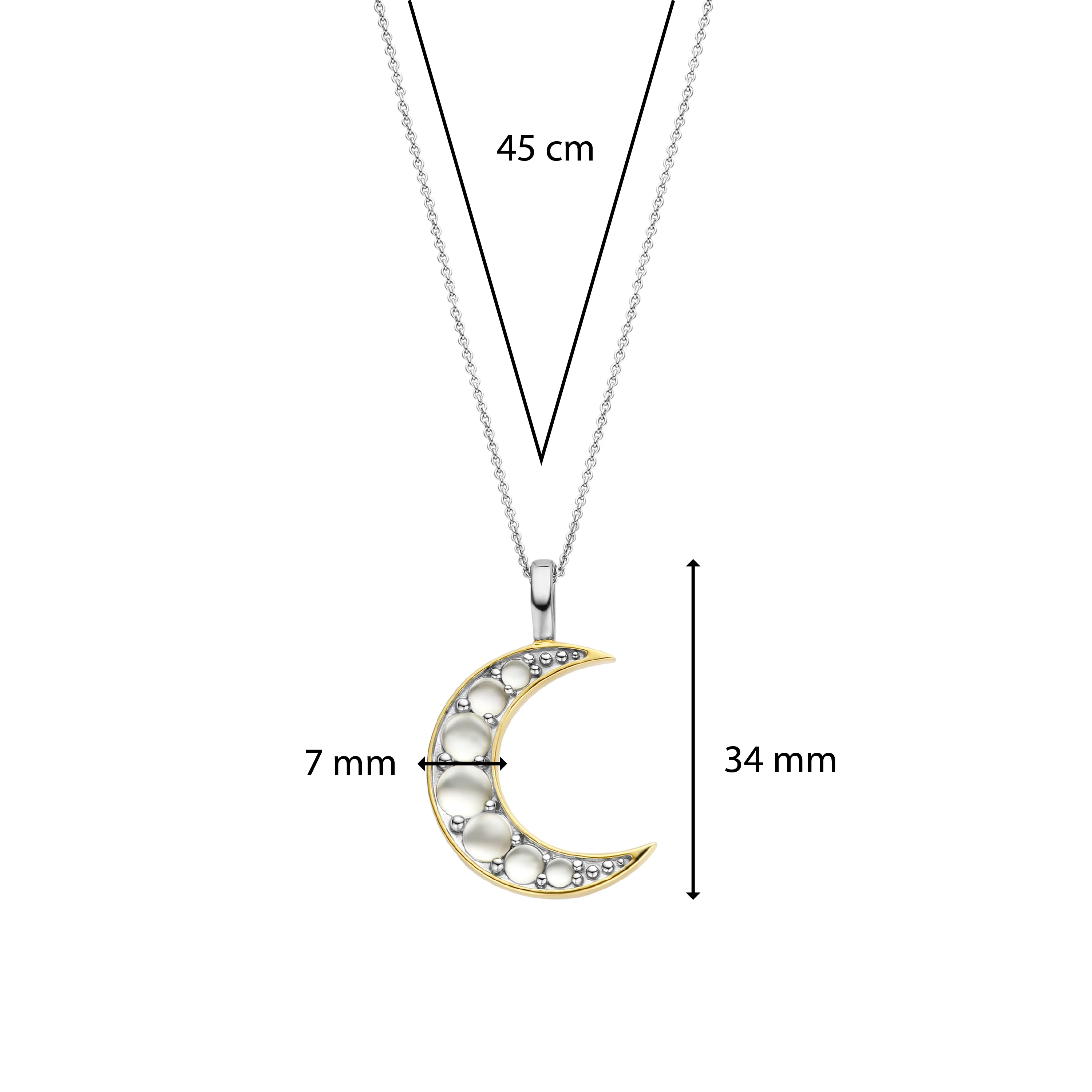 Moon Parel Ketting met hanger - Image 7