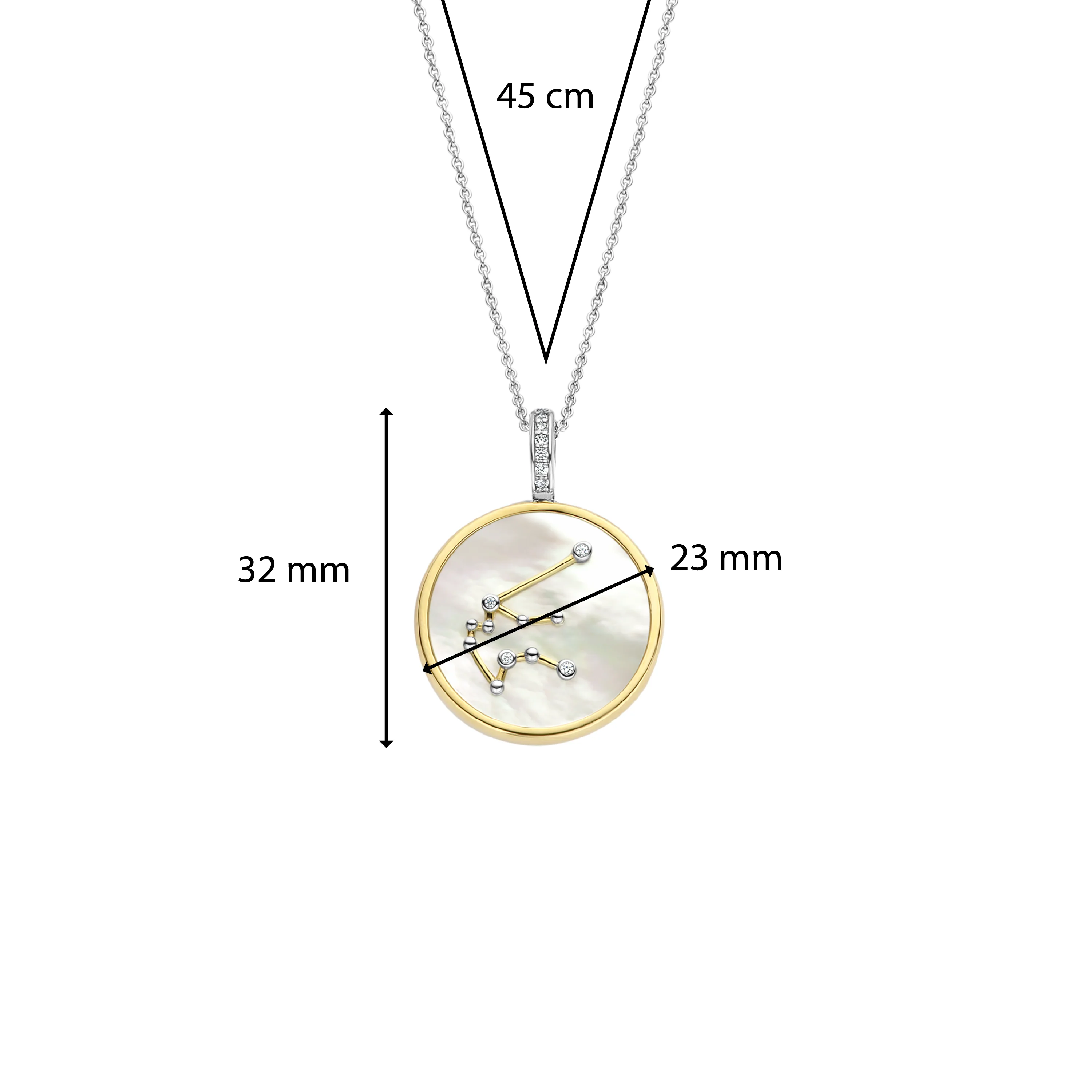 Sterrenbeeld Ketting met hanger - Waterman - Image 6