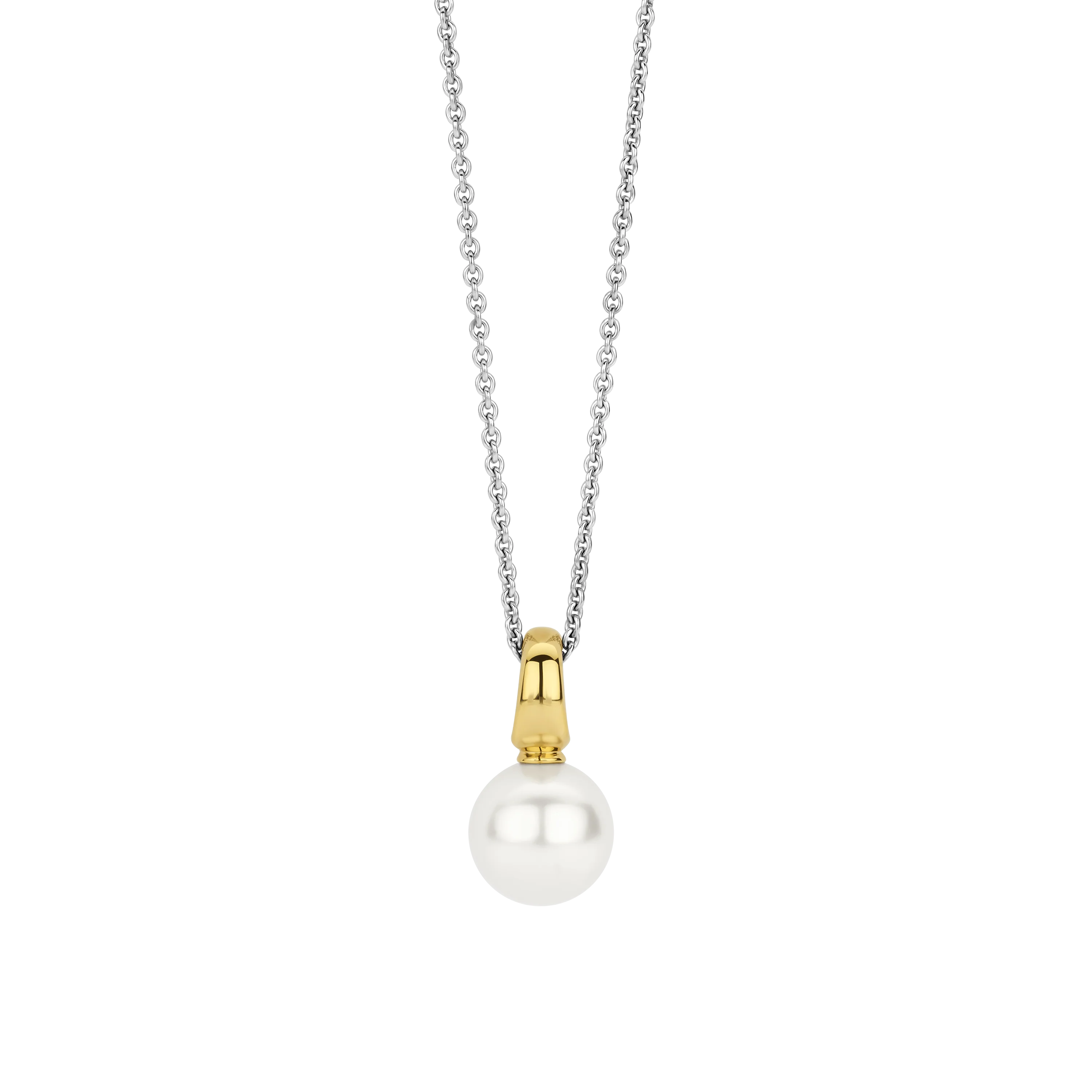 Ketting met Parel hanger 8mm