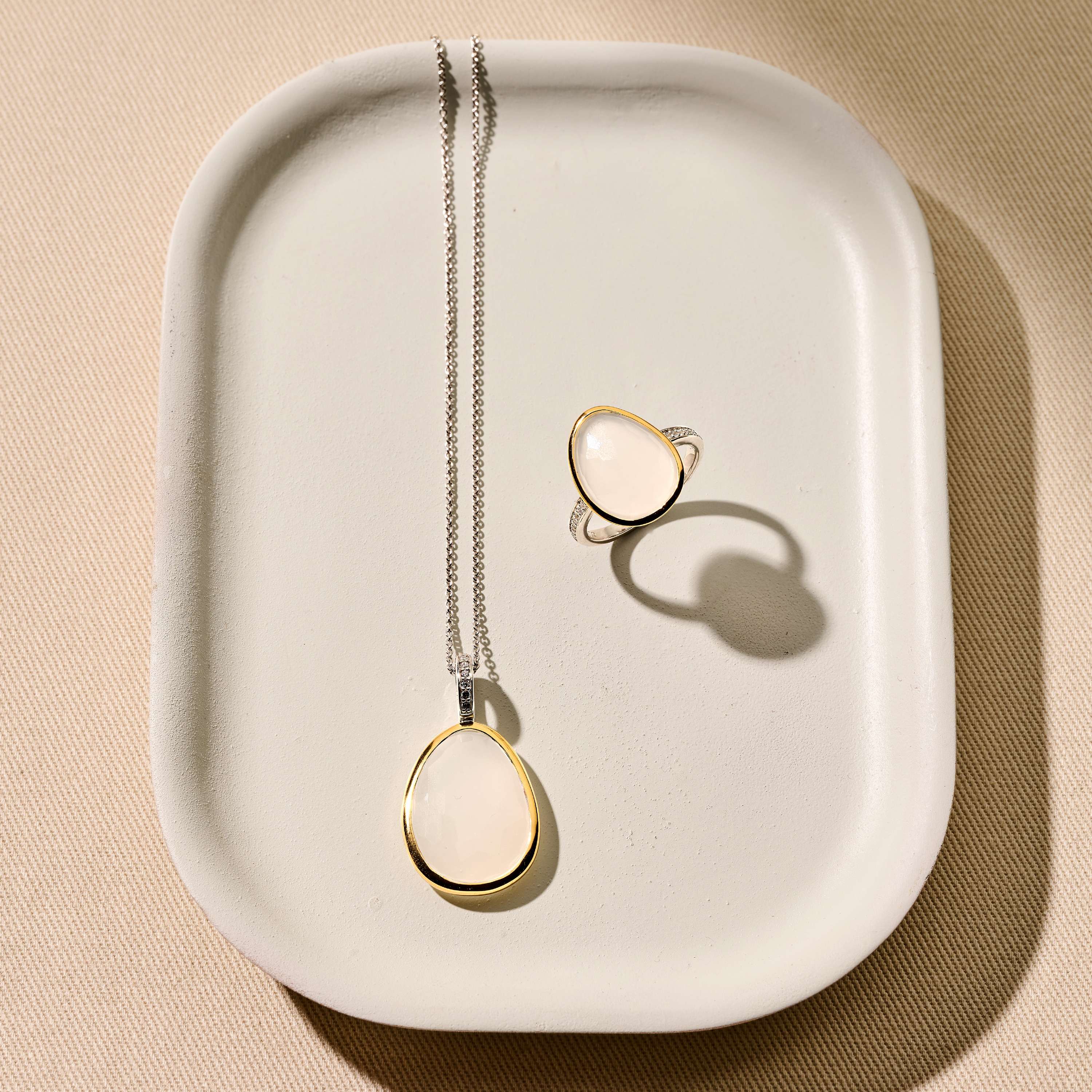 Ketting met Luxe steen hanger - Image 10