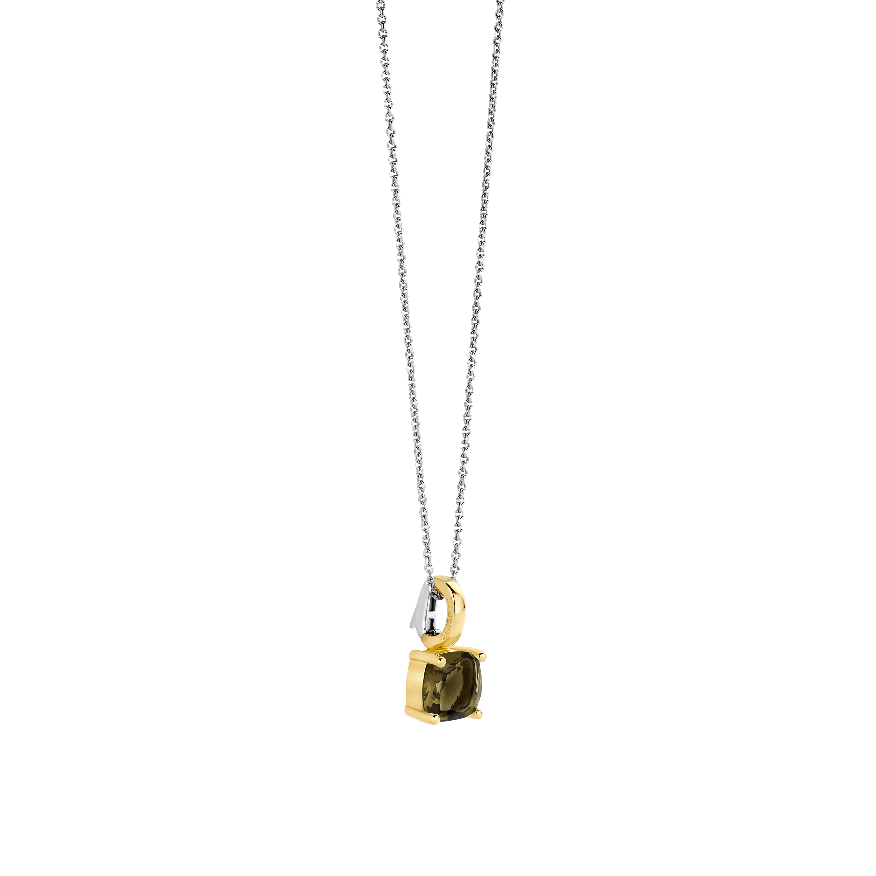 Ketting met Vierkante Kaki hanger - Image 2