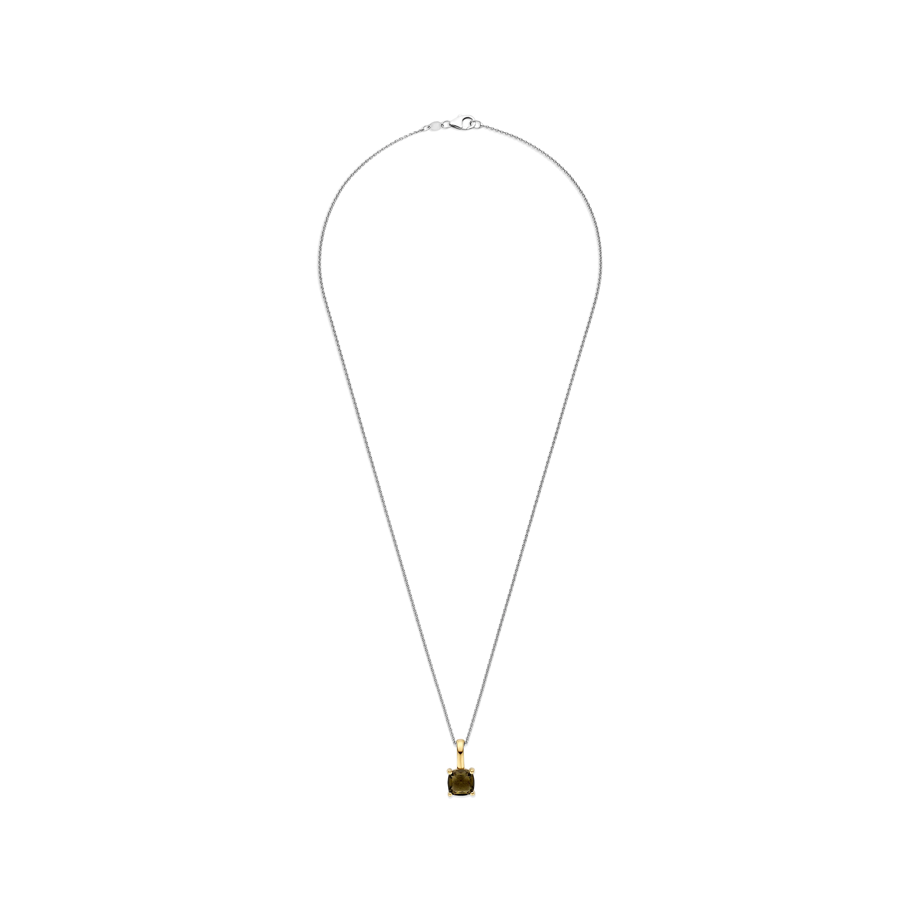 Ketting met Vierkante Kaki hanger - Image 4