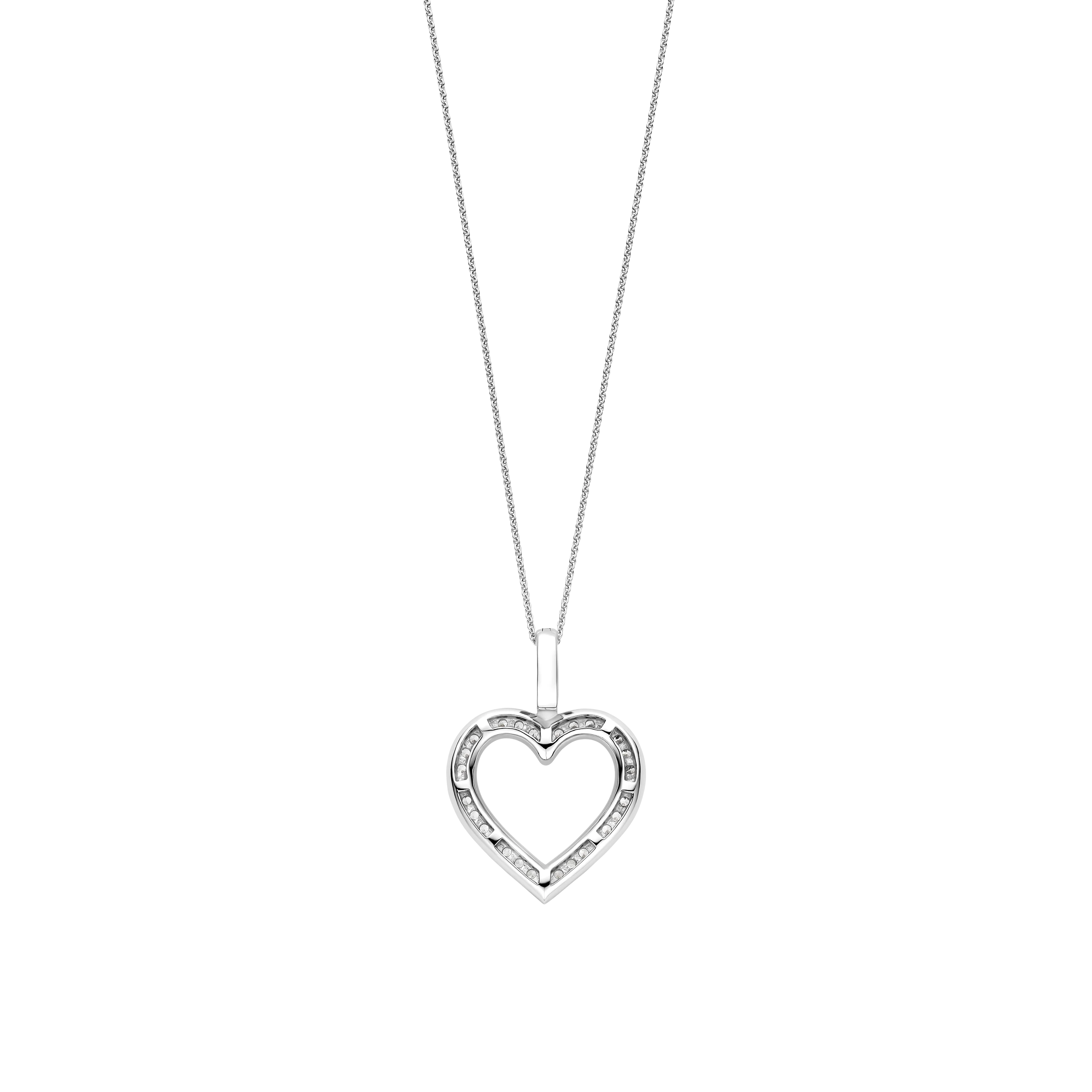 Zirkonia Hartjes Ketting met hanger - Image 3