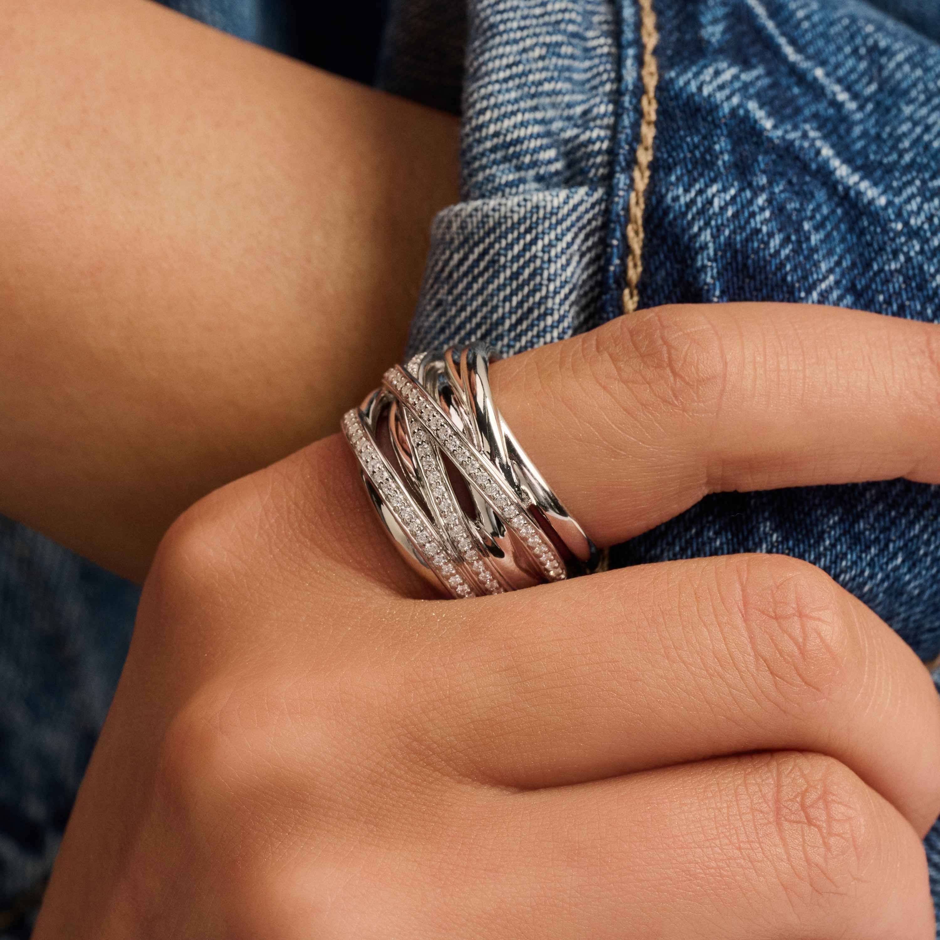 Zirkonia Crossover Ring - L model - Image 8