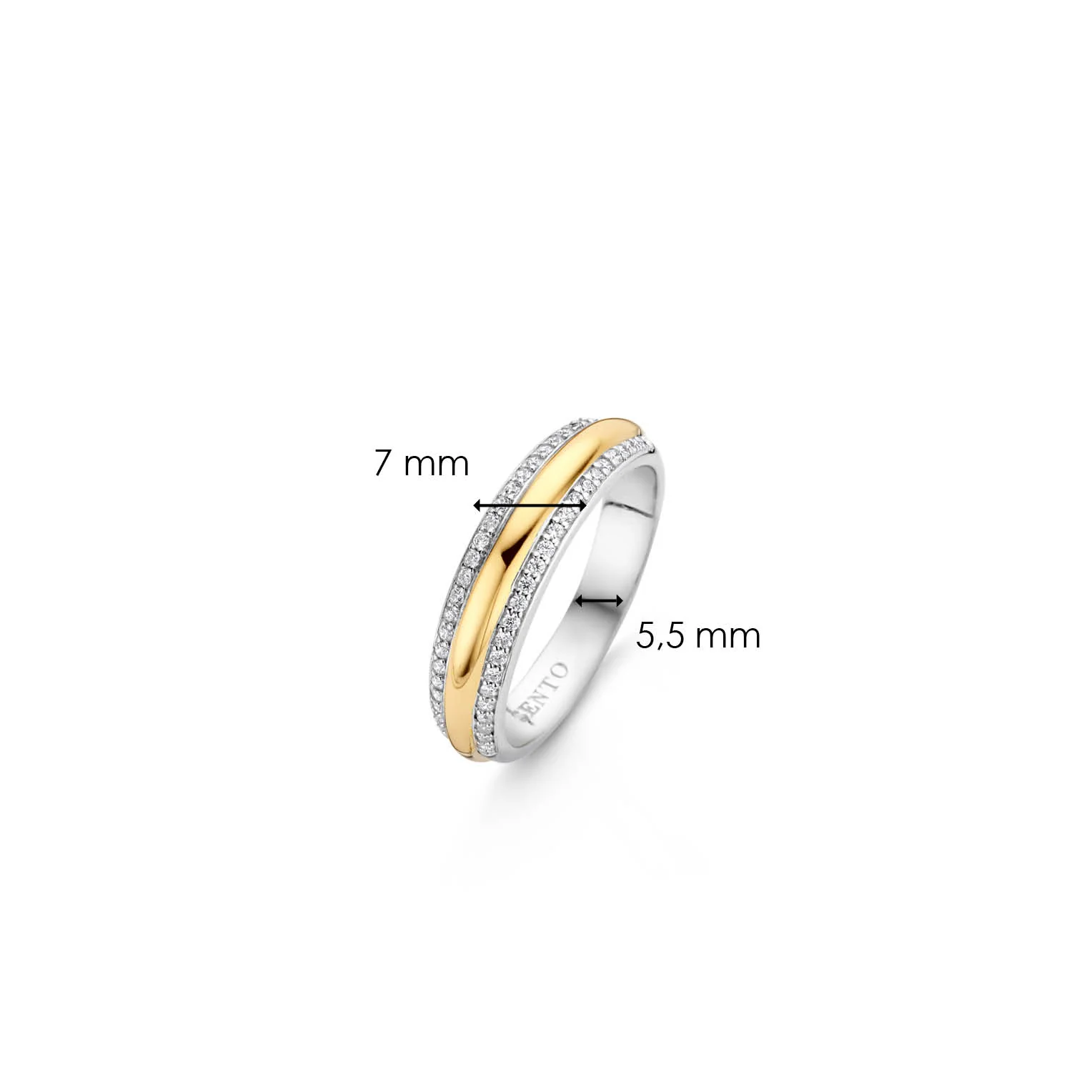 Layered Zirkonia Ring - Image 7