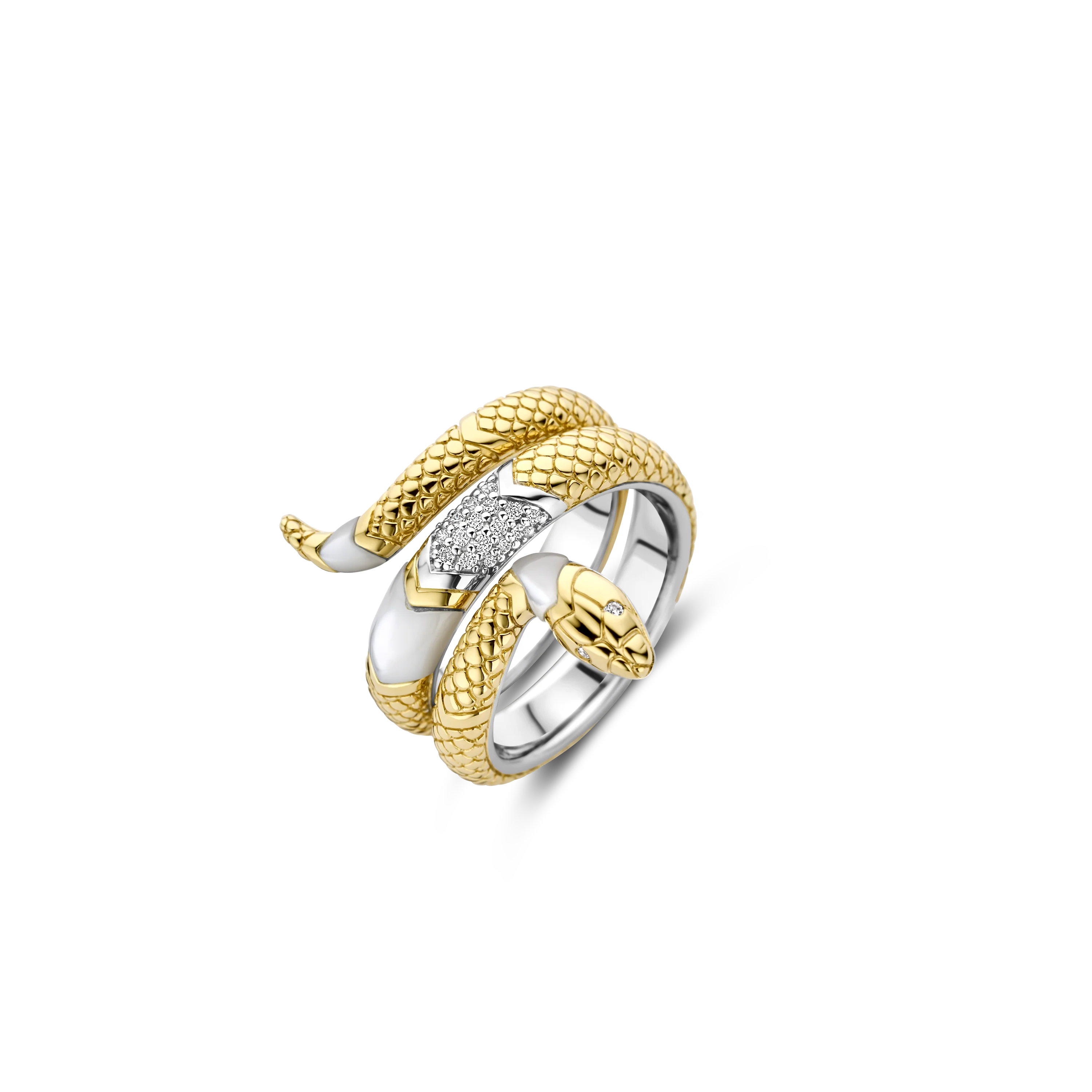 Parel Snake Ring