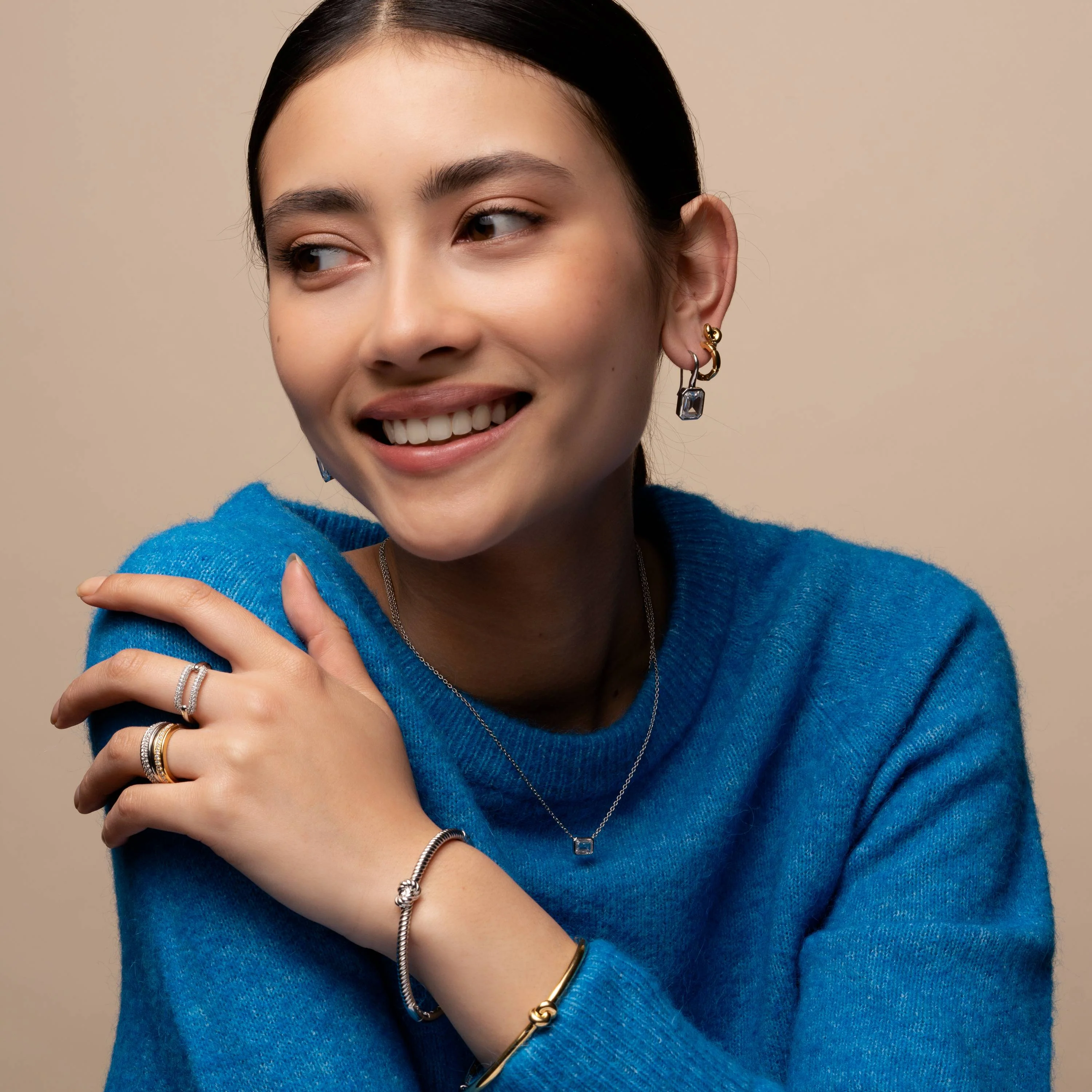 Layered Zirkonia Ring - Image 4
