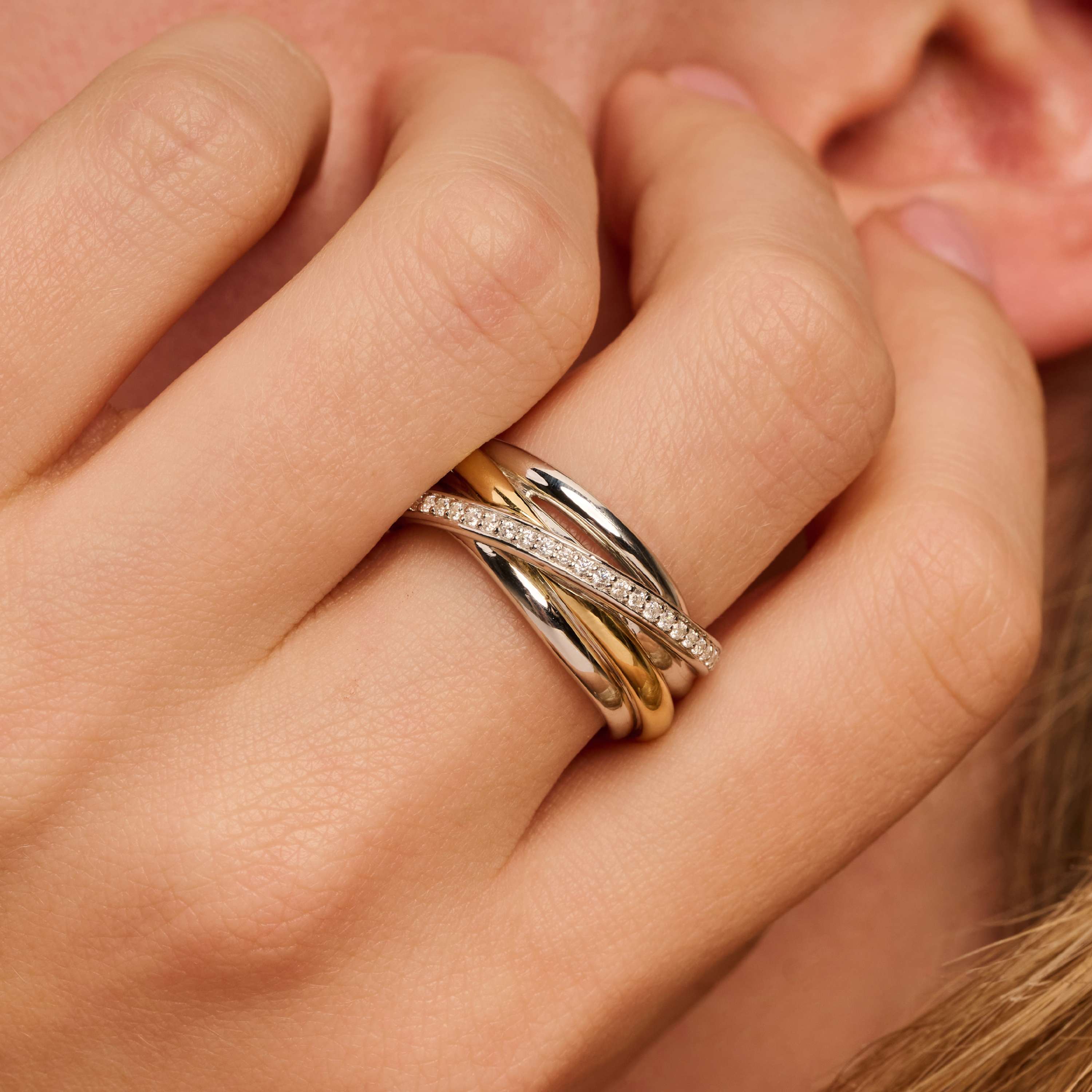 Zirkonia Crossover Ring - M model - Image 9