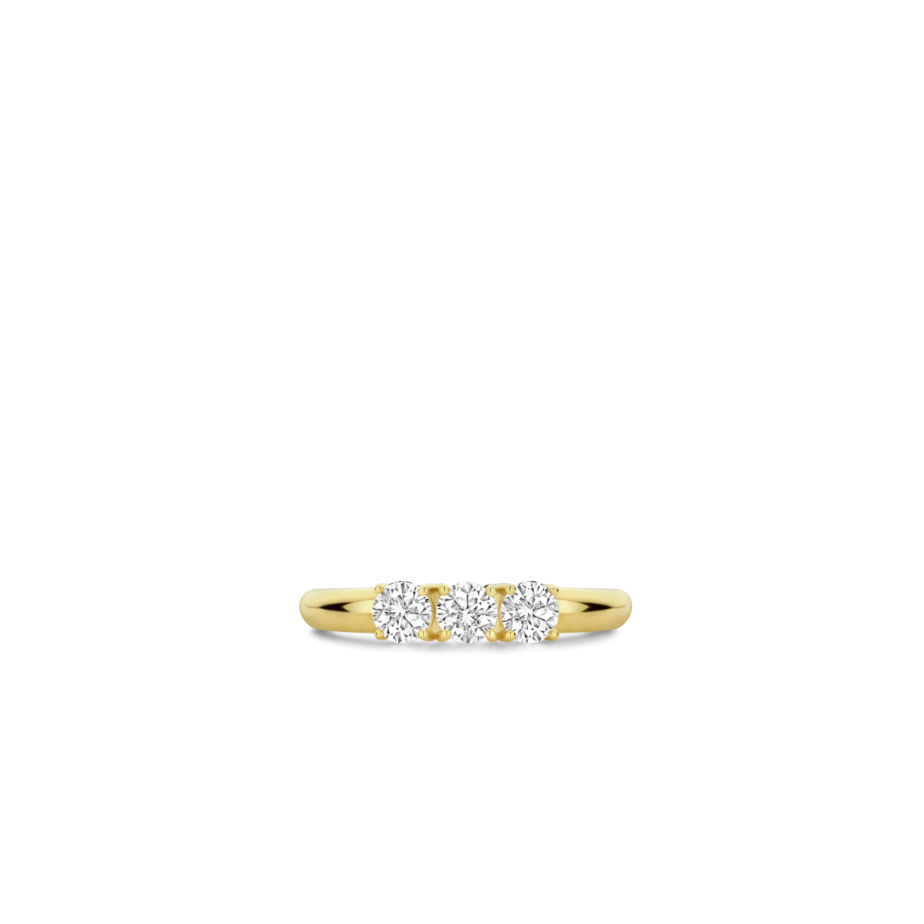 Classic Triple Zirkonia Ring - Image 3